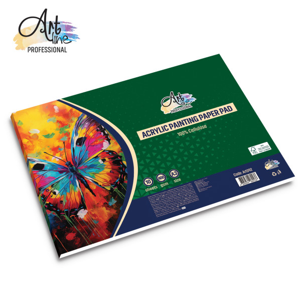BLOK ZA AKRILNE BOJE A3. 10L. 400GSM. FSC. LANDSCAPE ART092 - ARTLINE | Slikarski pribor | NBK