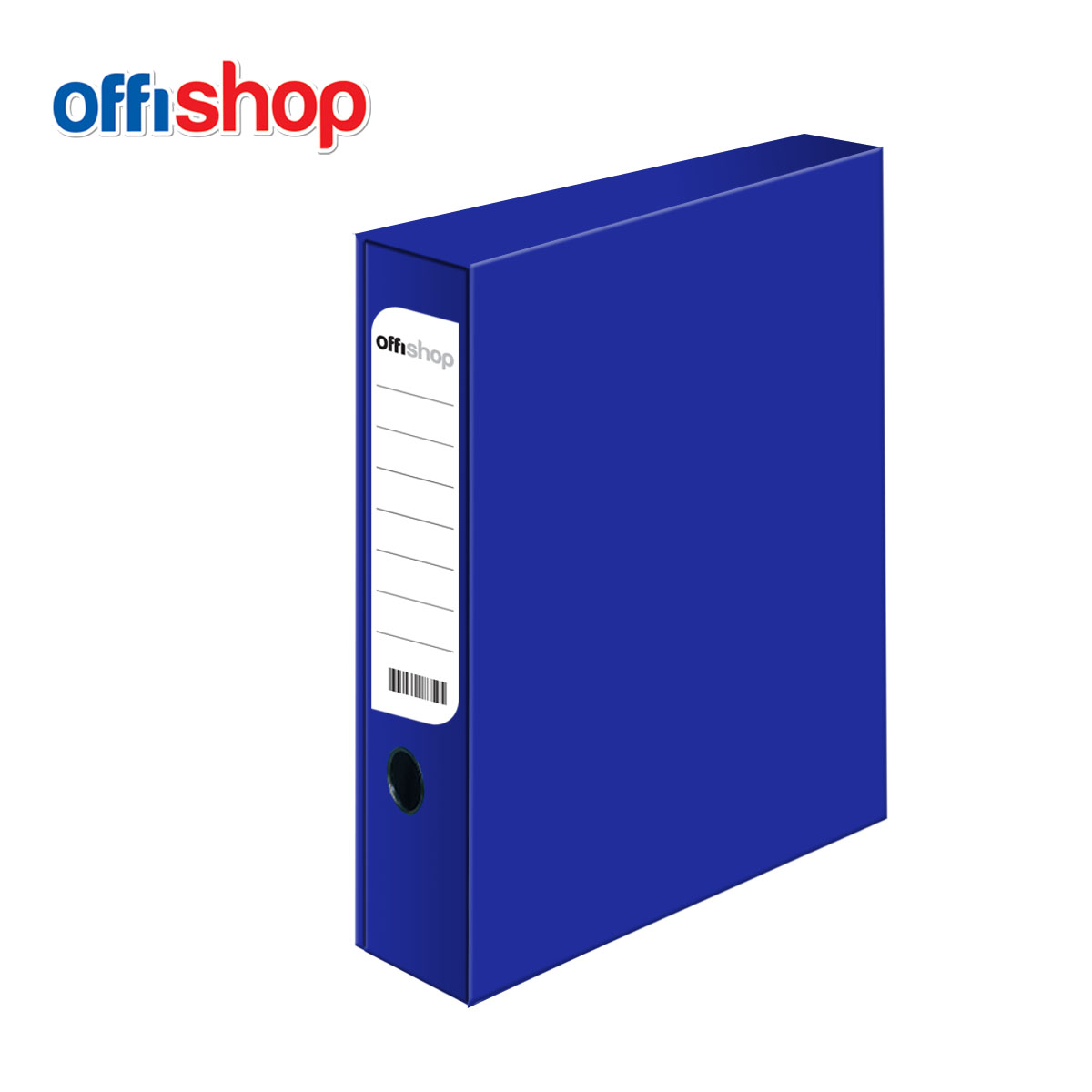 REGISTRATOR SA KUTIJOM A4 PLAVI STANDARD USKI A4 OF647 - OFFISHOP | Kancelarijski materijal | NBK