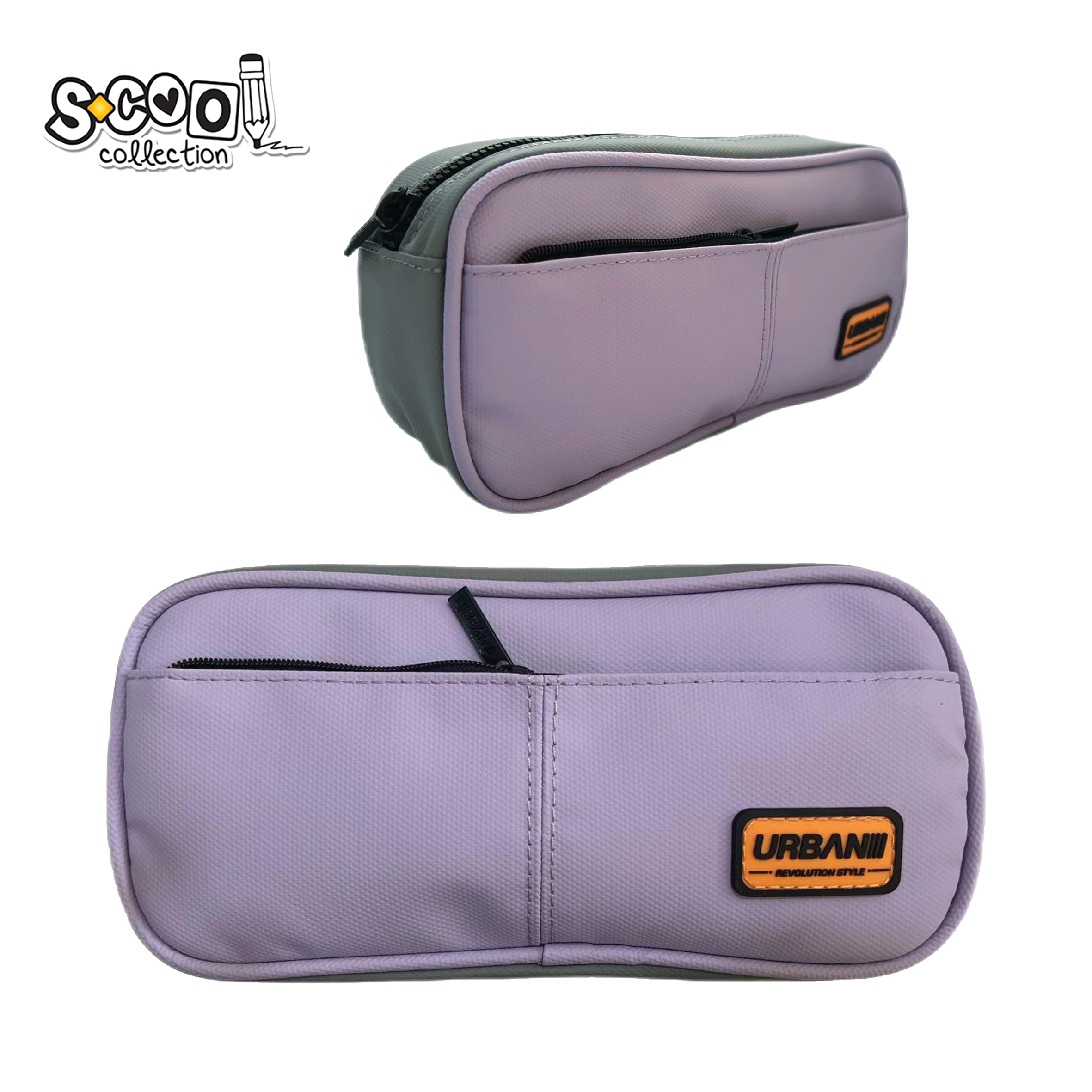 PERNICA PRAZNA URBAN 2 ZIPA LILA SC2882 - S-COOL | Školski pribor | NBK