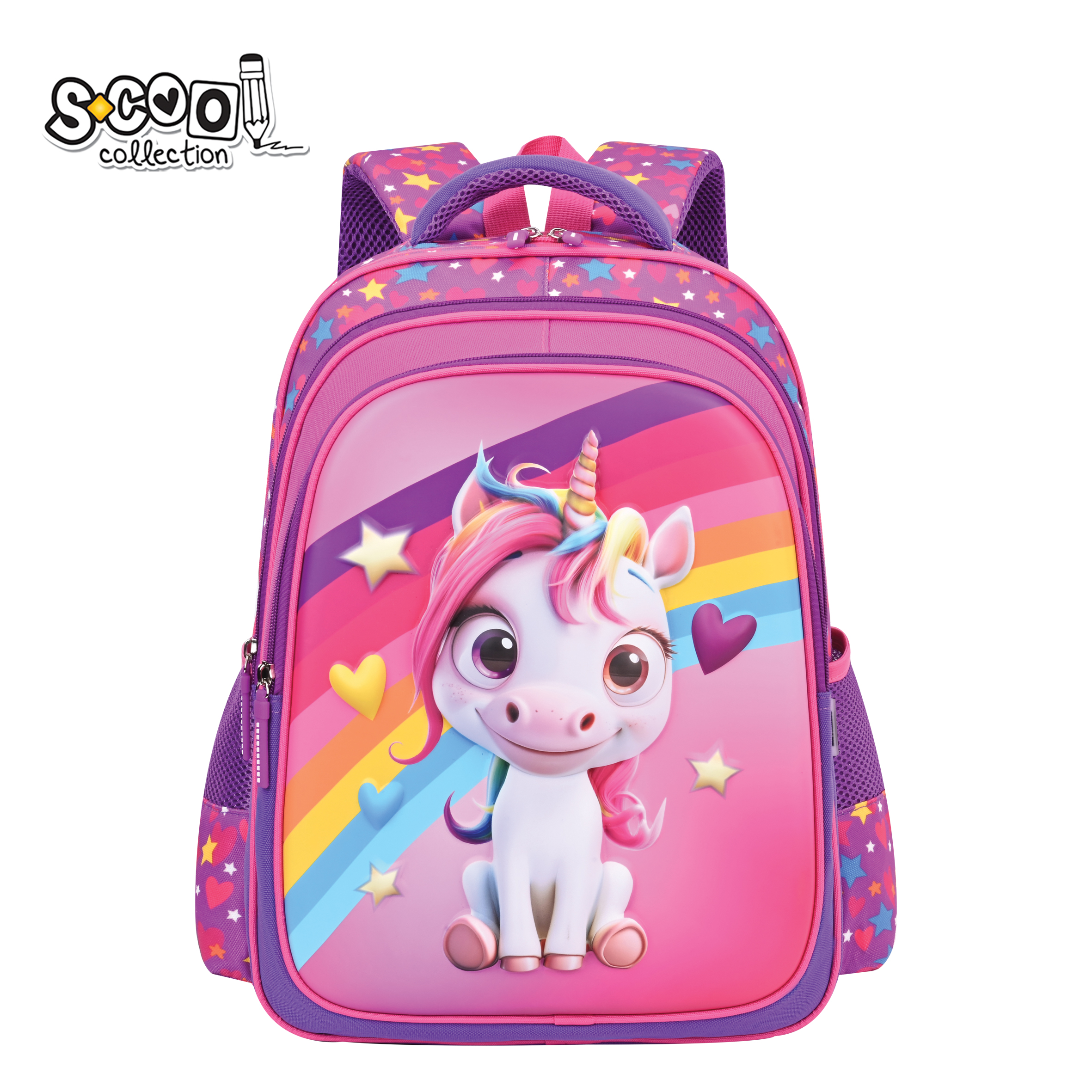 RANAC OJACANA LEDJA 3D EVA UNICORN 42*30*22CM SC2990 - S-COOL | Školski pribor | NBK