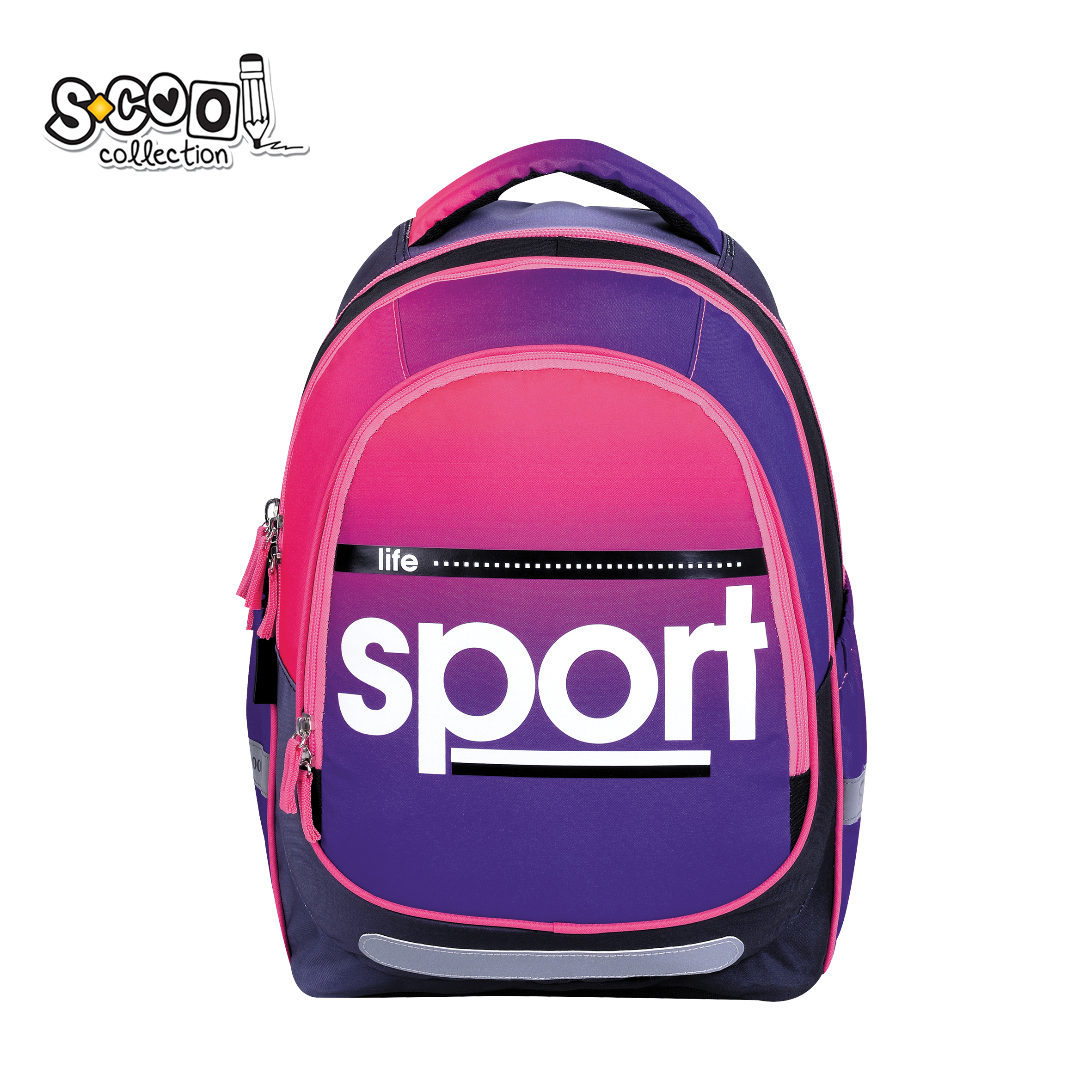 RANAC ANATOMSKI LIGHT SPORT 41*28*17CM SC2971 - S-COOL | Školski pribor | NBK