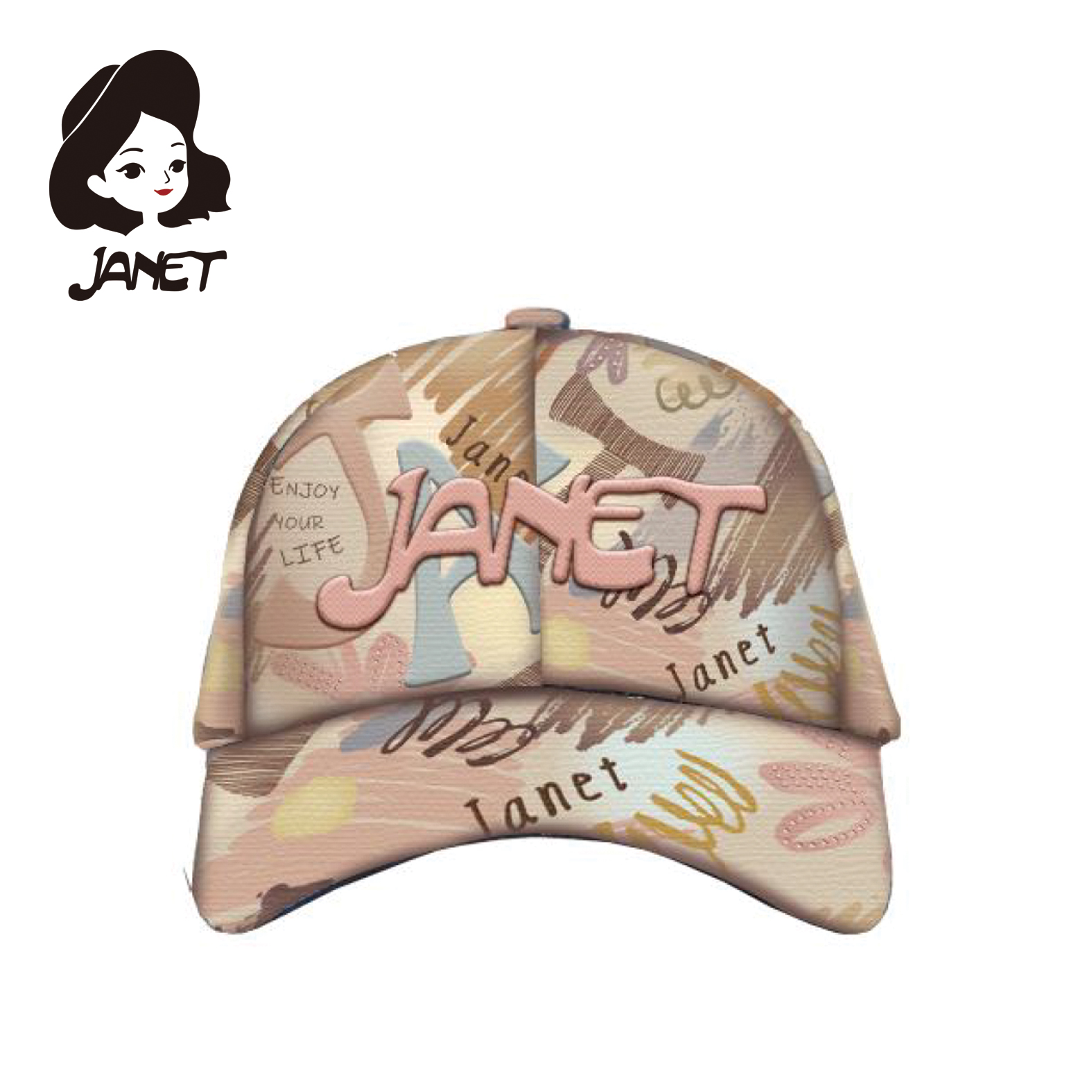 KAČKET JANET FLOWERY CITY JM-001C 58*0*0 - JANET | Putni program i poslovna galanterija | NBK