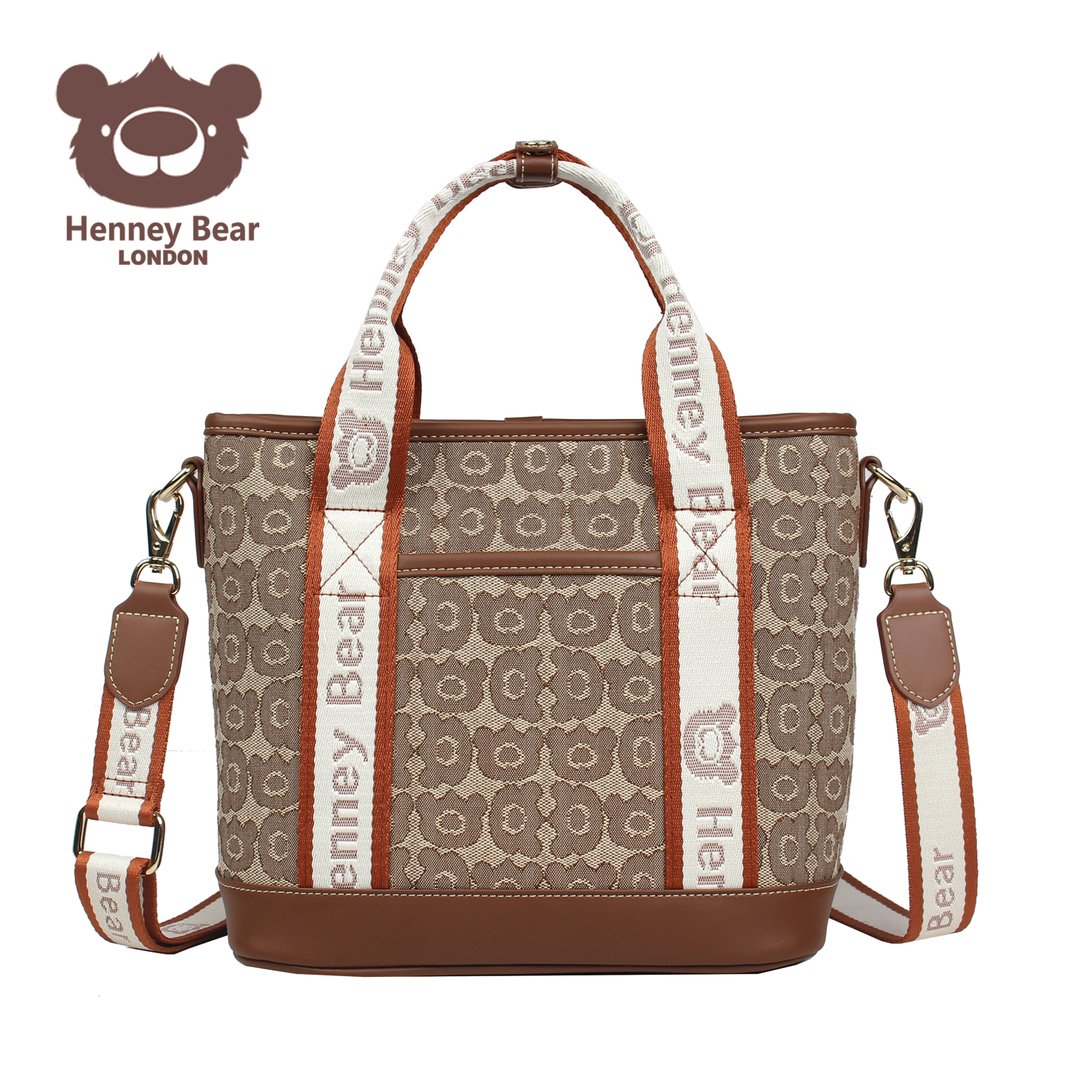 TAŠNA DAMSKA HENNEY BEAR H-1140 BROWN BEAR 28.5*14*23.5 - JANET | Putni program i poslovna galanterija | NBK