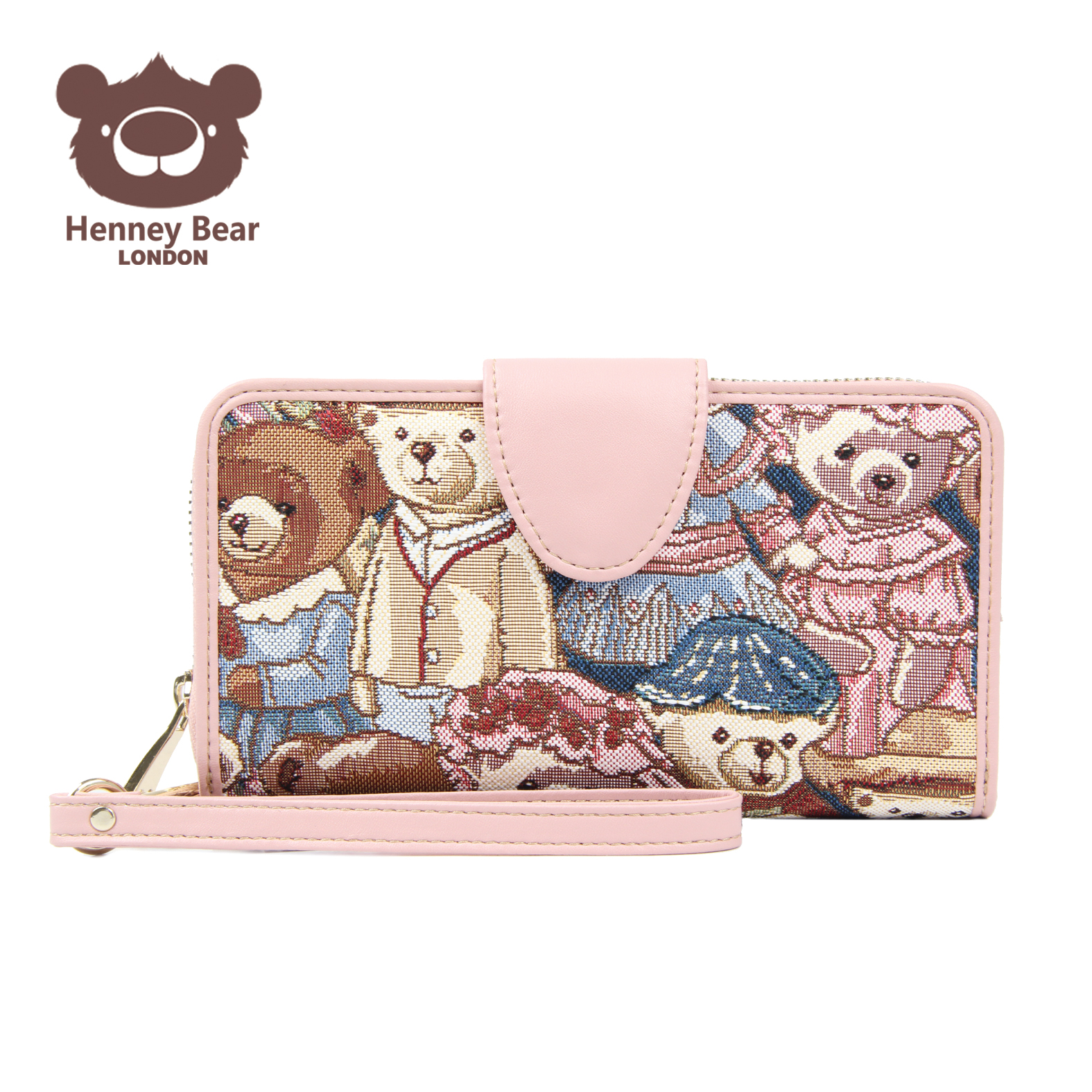 NOVČANIK DAMSKI HENNEY BEAR HW-002 HB VINCENTBEAR 19*3*10 - JANET | Putni program i poslovna galanterija | NBK