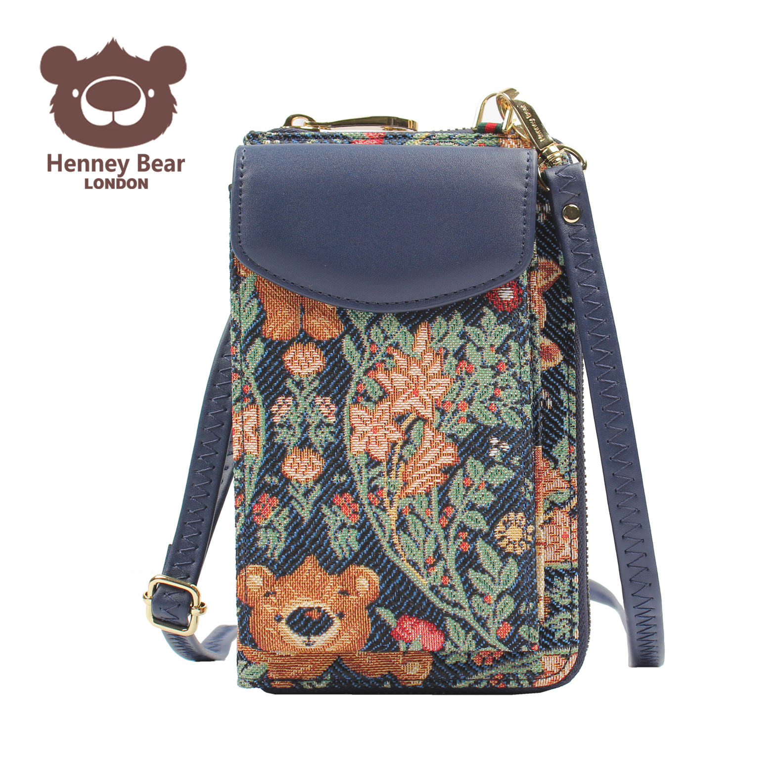 NOVČANIK DAMSKI HENNEY BEAR HW-116 BEAR AND FOX  10*4*18 - JANET | Putni program i poslovna galanterija | NBK