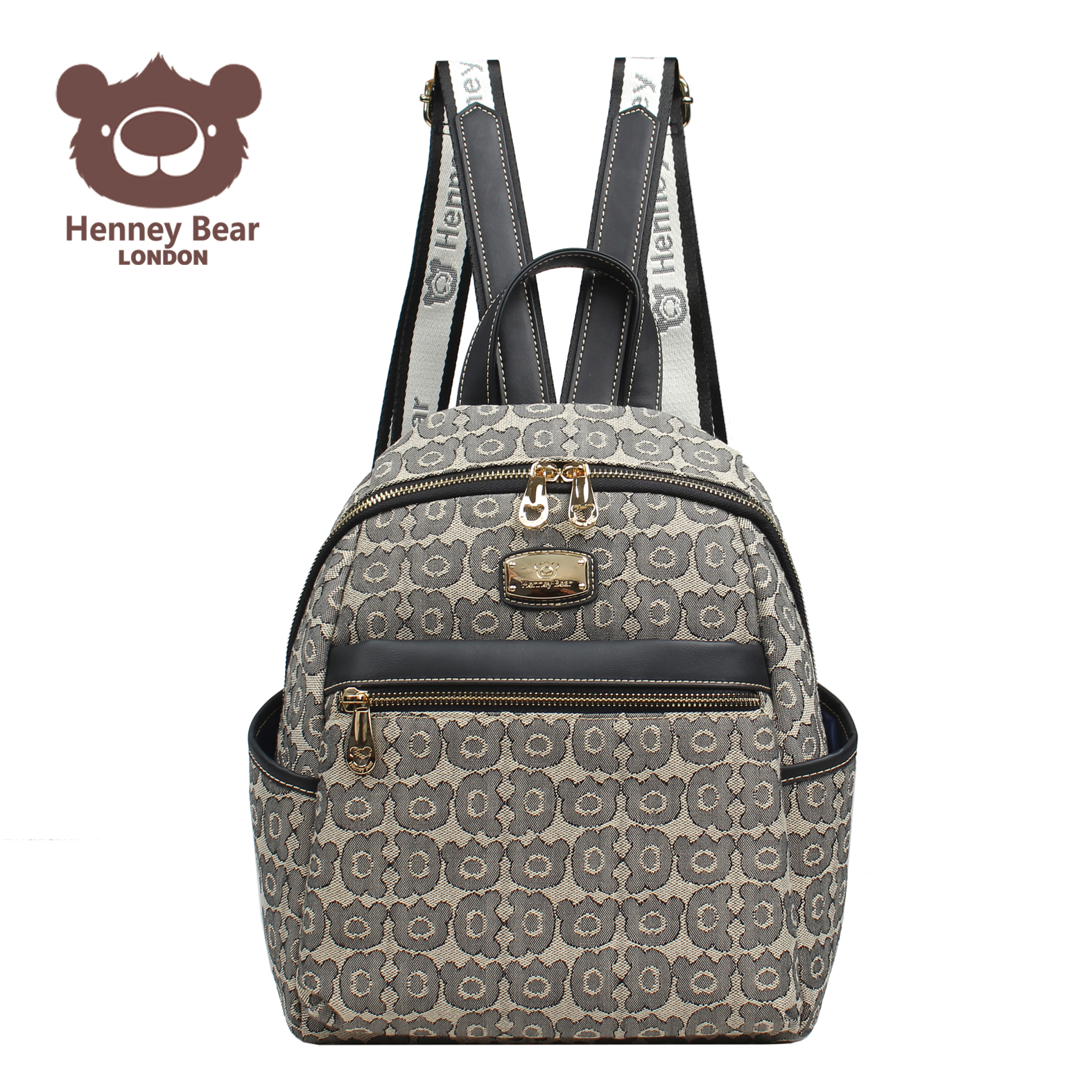 RANAC DAMSKI HENNEY BEAR H-1172 BLACK BEAR 25*15*31 - JANET | Putni program i poslovna galanterija | NBK