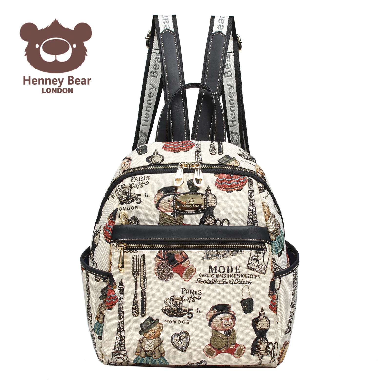 RANAC DAMSKI HENNEY BEAR H-1172 PARIS BEAR 25*15*31 - JANET | Putni program i poslovna galanterija | NBK