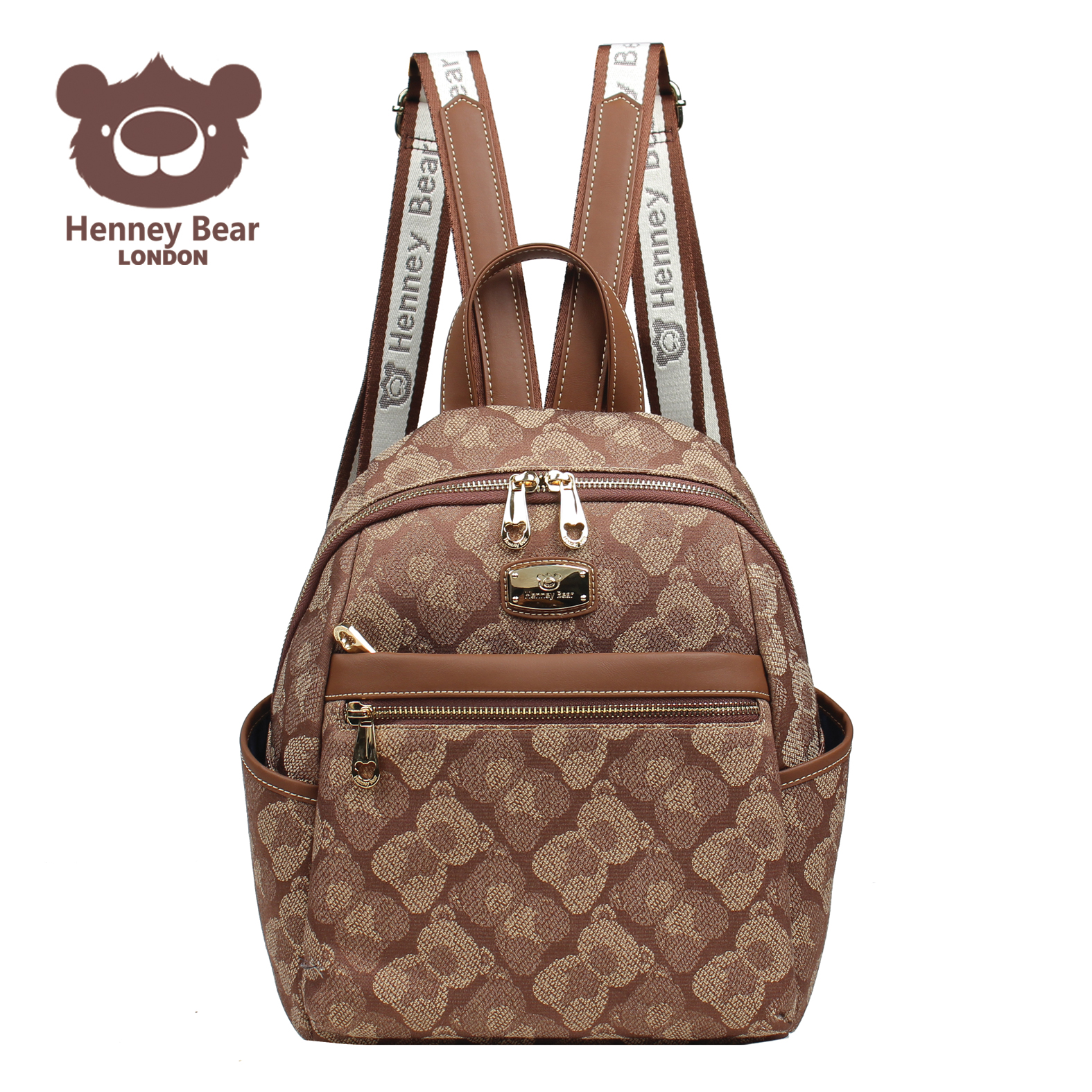 RANAC DAMSKI HENNEY BEAR H-1172 SHADOW BEAR BROWN 25*15*31 - JANET | Putni program i poslovna galanterija | NBK