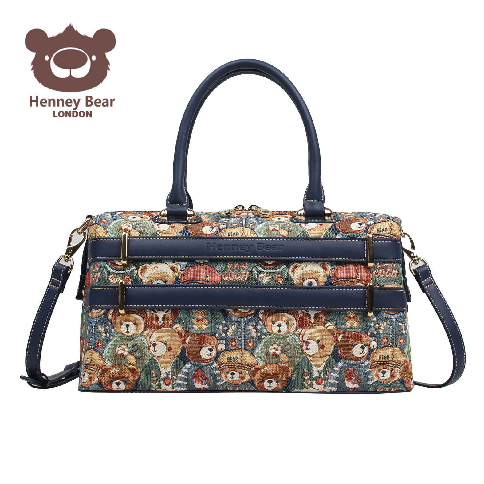 TAŠNA DAMSKA HENNEY BEAR H-1111 GREEN BEAR 35.5*14*20 - JANET | Putni program i poslovna galanterija | NBK