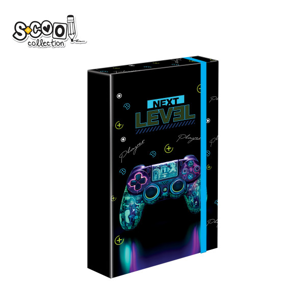 FASCIKLA PREMIUM SA GUMOM GAMER 31*24*4.5CM SC3247** - S-COOL | Školski pribor | NBK