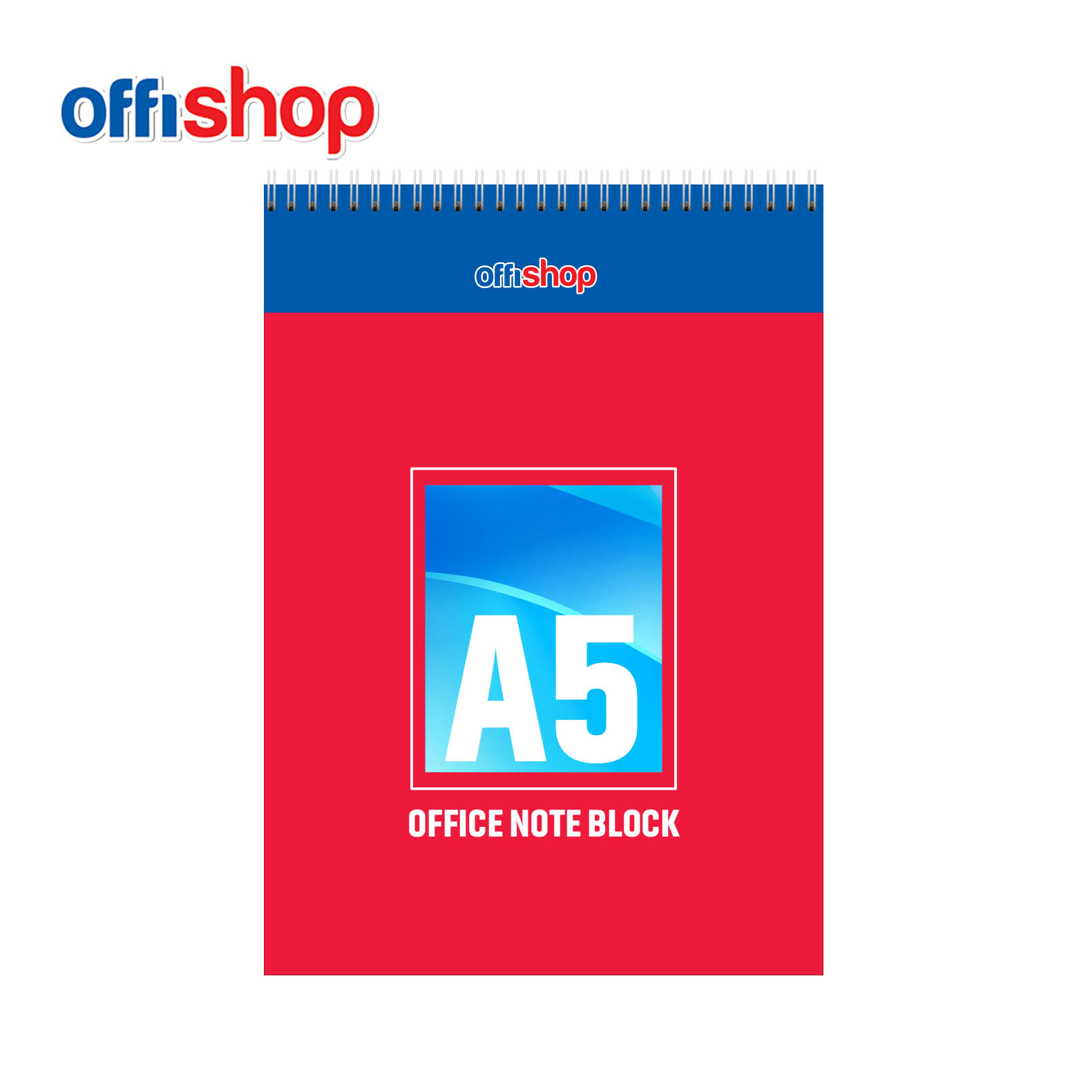 BLOK ZA BELEŠKE SPIRALA OFFISHOP A5 50L OF541 - OFFISHOP | Kancelarijski materijal | NBK