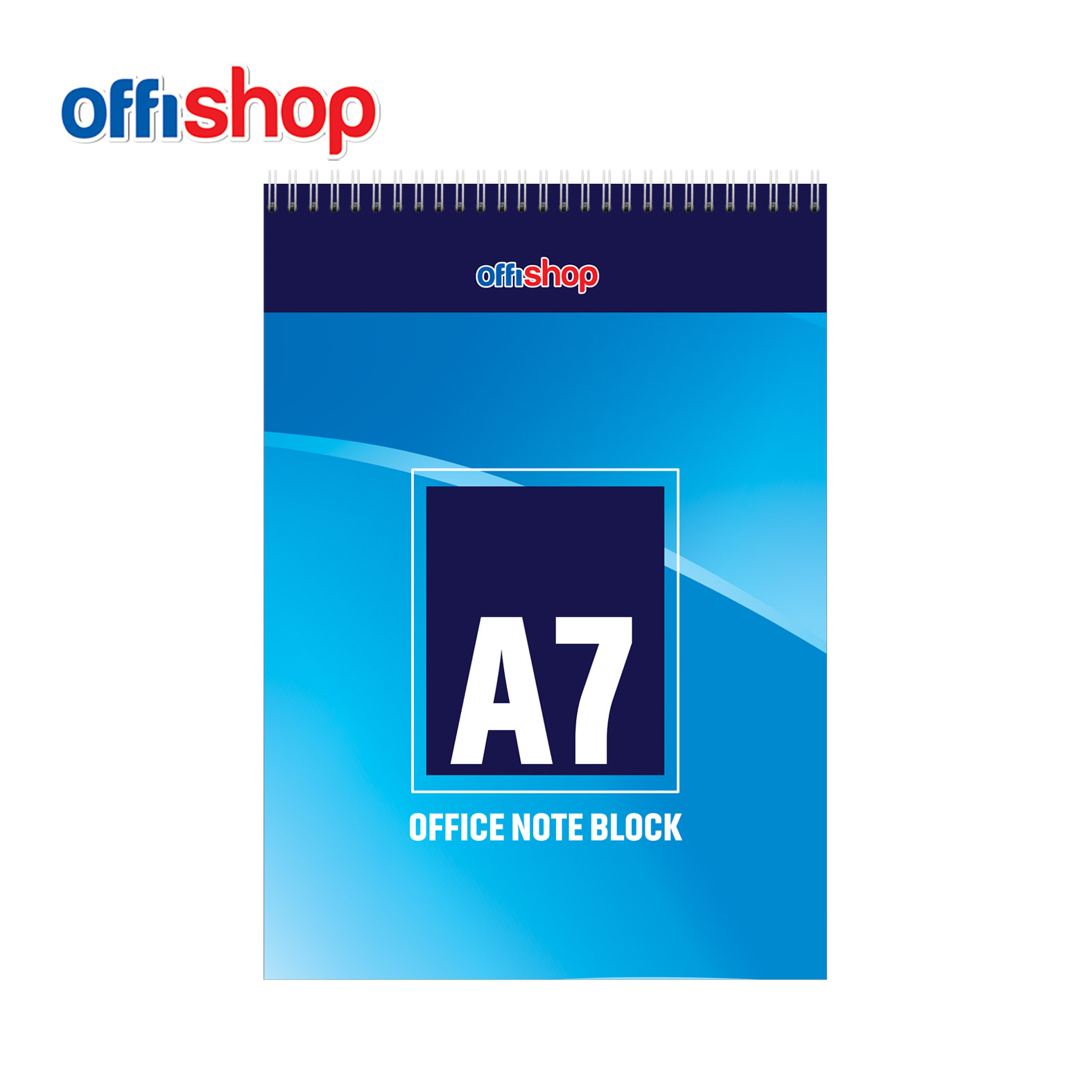 BLOK ZA BELEŠKE SPIRALA OFFISHOP A7 50L  OF543 - OFFISHOP | Kancelarijski materijal | NBK