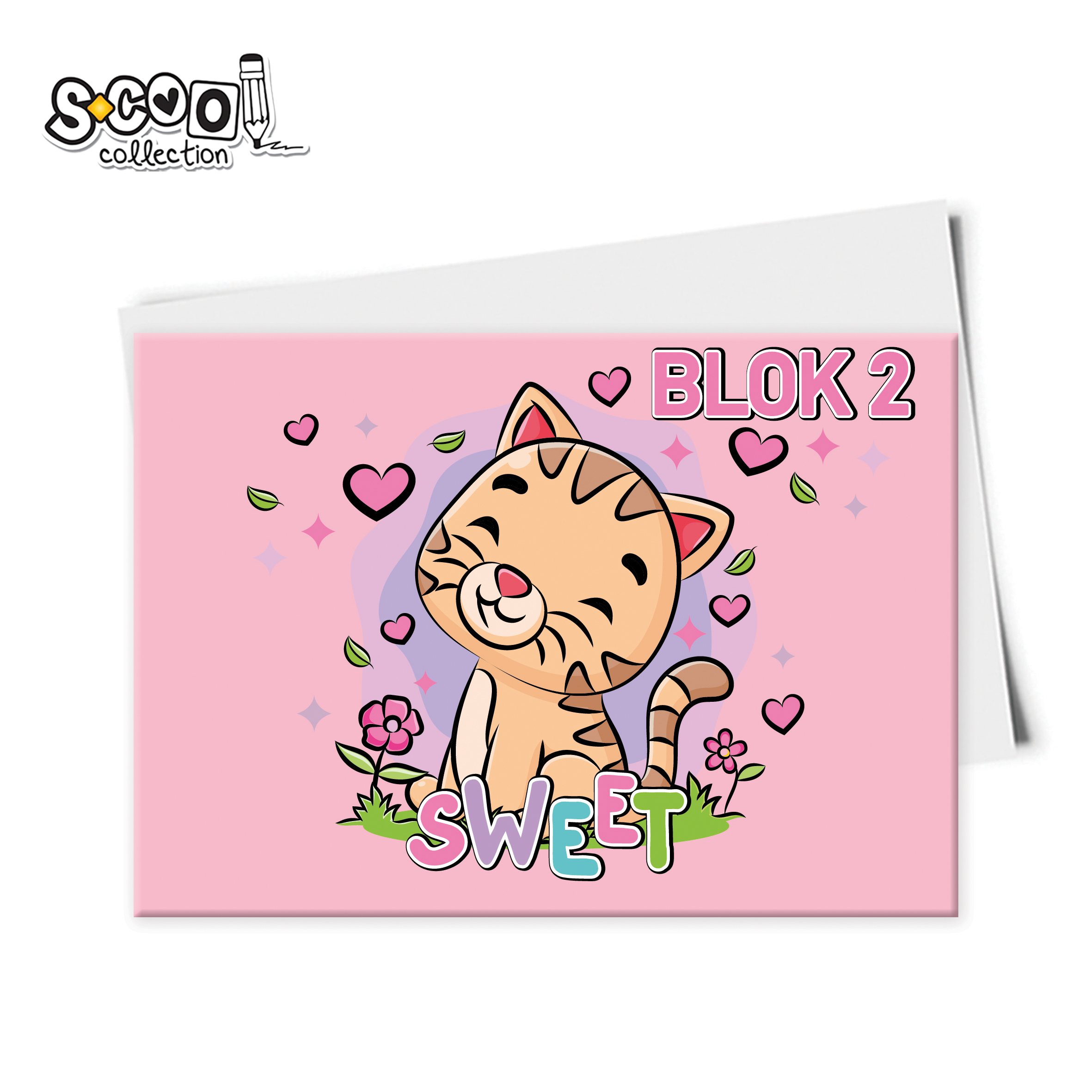 BLOK ZA CRTANJE BR.2 ŽENSKI MOTIVI SC3257 - S-COOL | Školski pribor - slika 2 | NBK