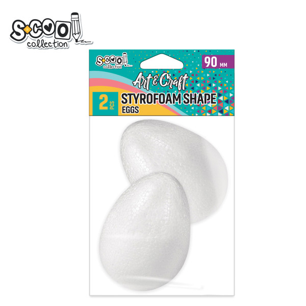 KRAFT FIGURA JAJE STYRO 9.0CM 1/2 SC3238 - KRAFT | Party, kraft, kreativni i dekorativni program | NBK