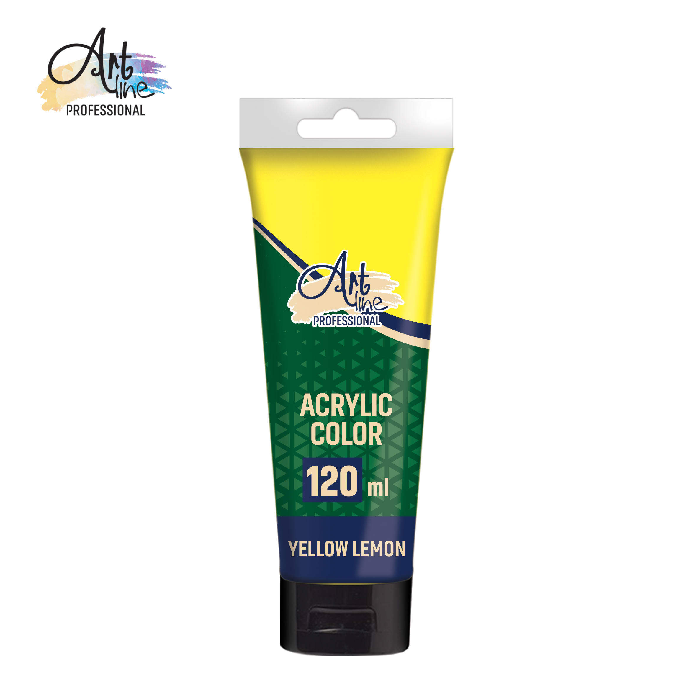 AKRILNA BOJA 120ML. 6PCS BOX YELLOW LEMON ART170 - ARTLINE | Slikarski pribor | NBK