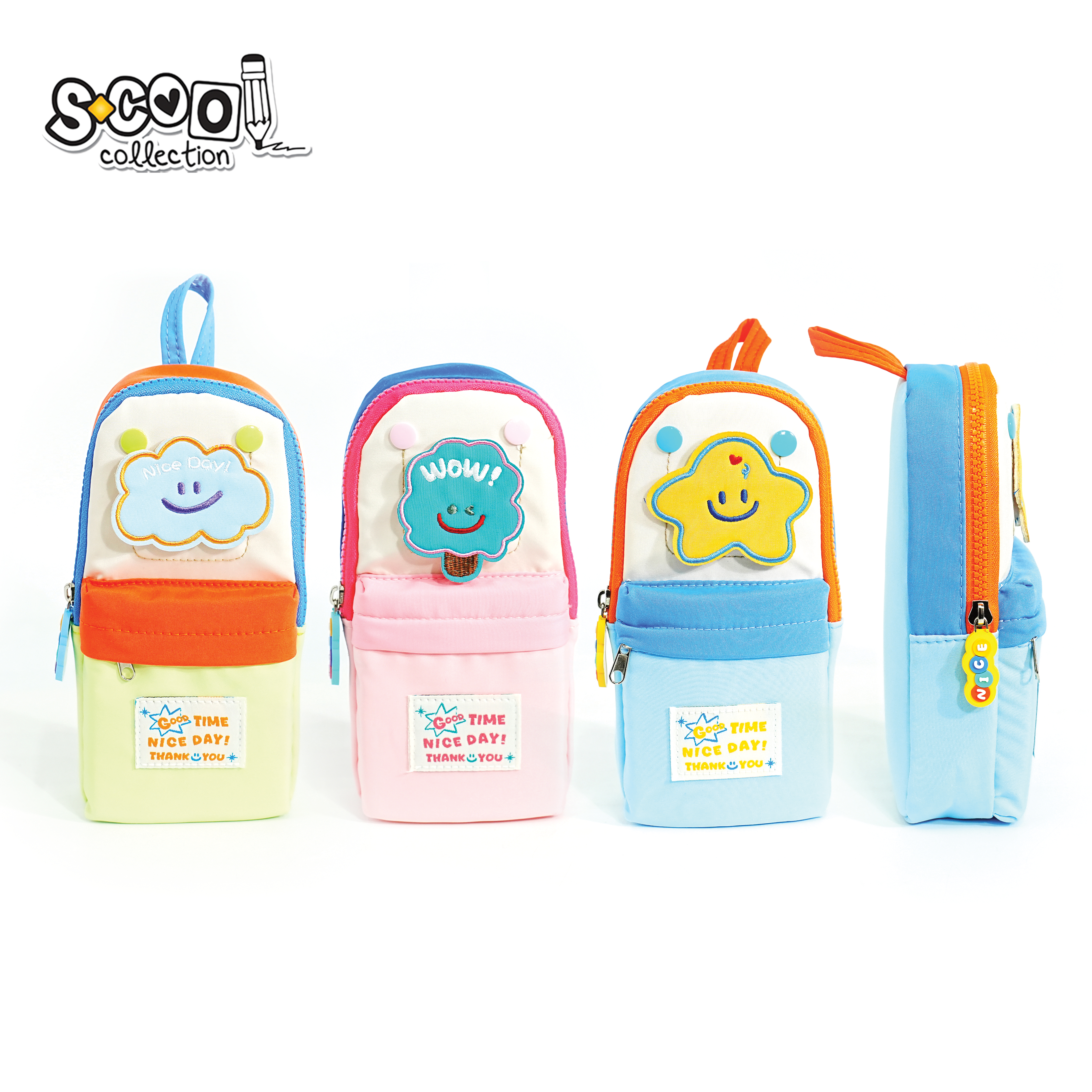 PERNICA PRAZNA 1 ZIP SMALL BACKPACK 21.5*11*6.5CM SC3465 - S-COOL | Školski pribor | NBK