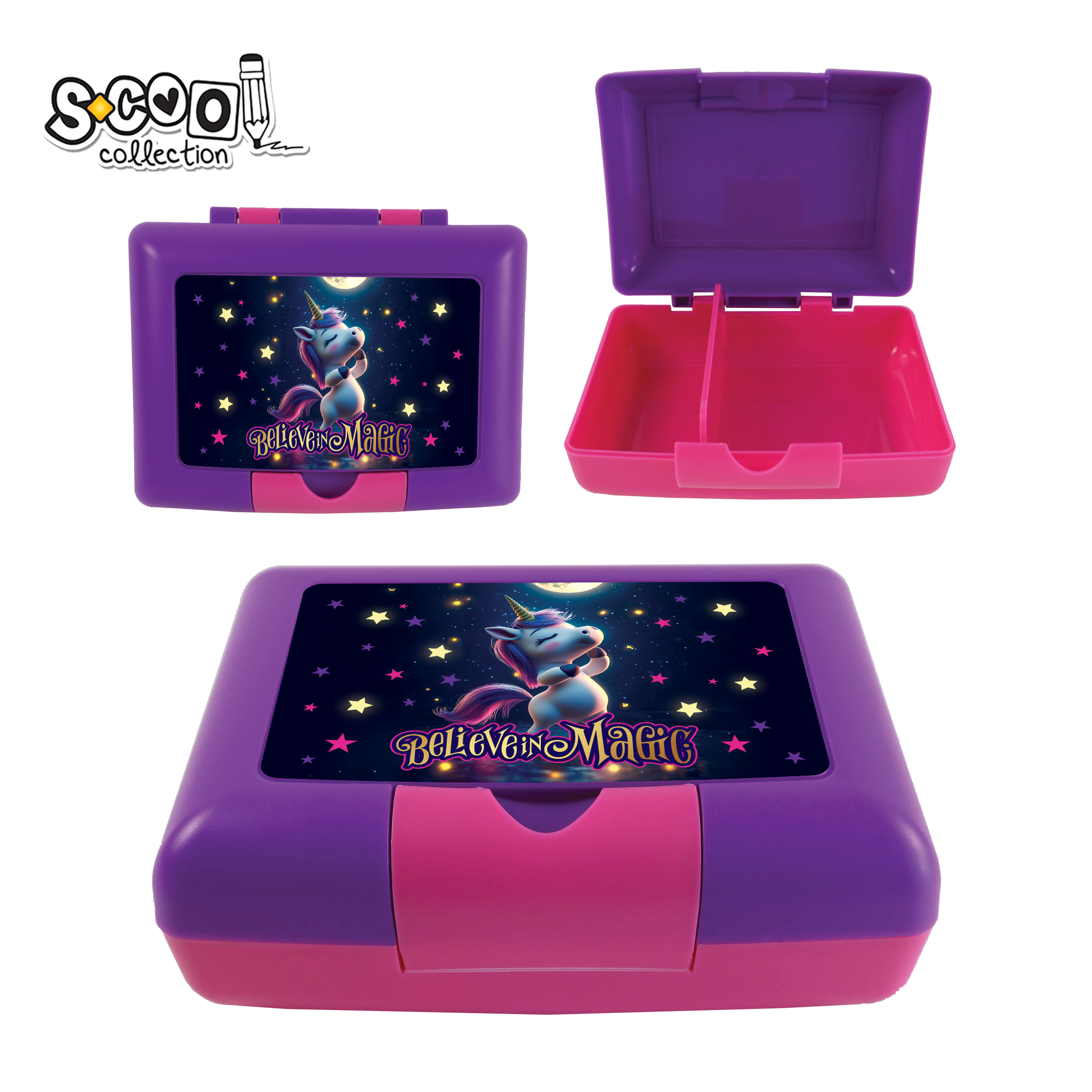 KUTIJA ZA UŽINU 17.5*13.6CM 900ML SC3406 - S-COOL | Školski pribor | NBK