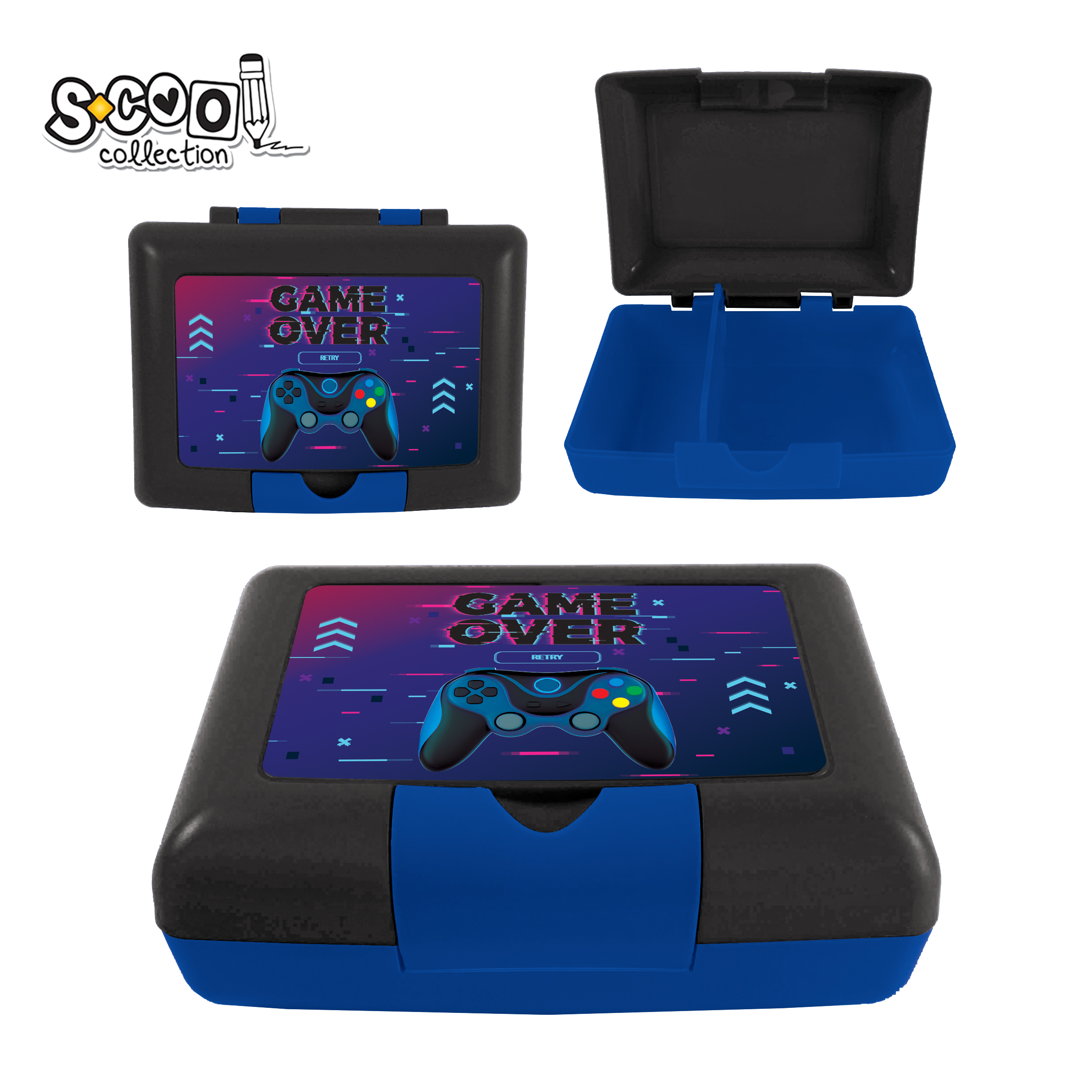 KUTIJA ZA UŽINU 17.5*13.6CM 900ML SC3411 - S-COOL | Školski pribor | NBK