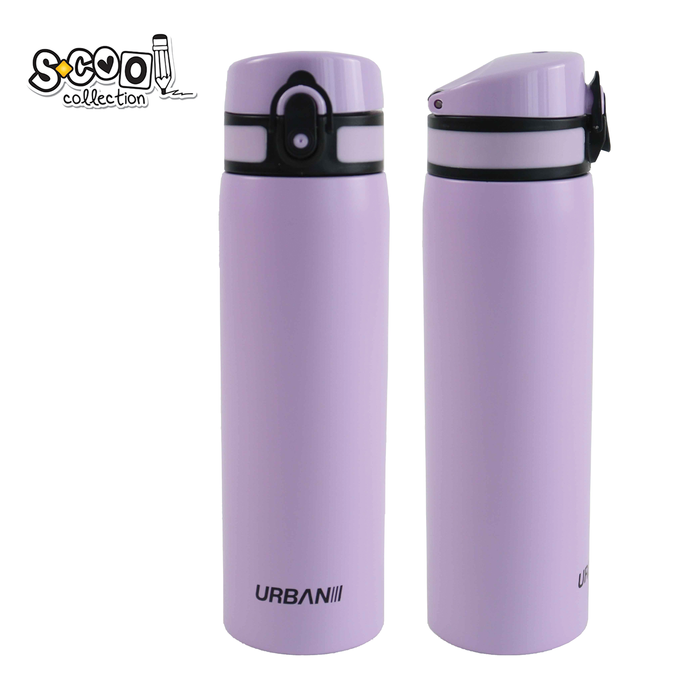 FLAŠICA ZA VODU URBAN STAINLES STEEL 6.5*22.10CM 600ML SC3397 - S-COOL | Školski pribor | NBK