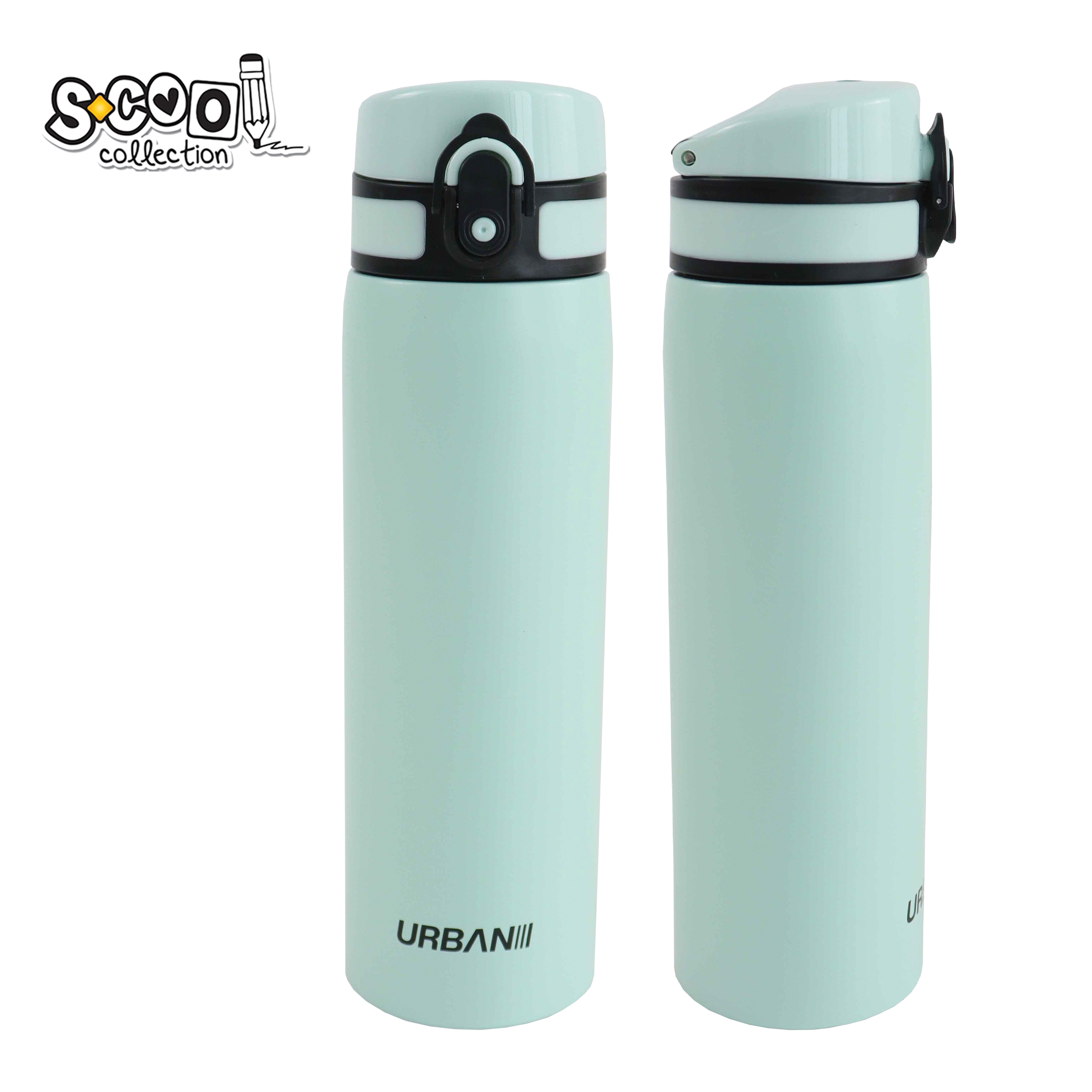 FLAŠICA ZA VODU URBAN STAINLES STEEL 6.5*22.10CM 600ML SC3398 - S-COOL | Školski pribor | NBK