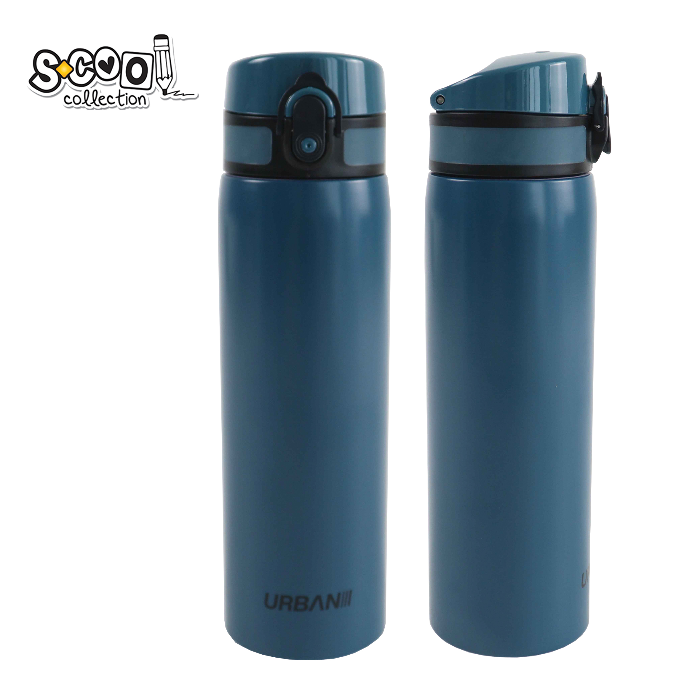 FLAŠICA ZA VODU URBAN STAINLES STEEL 6.5*22.10CM 600ML SC3399 - S-COOL | Školski pribor | NBK