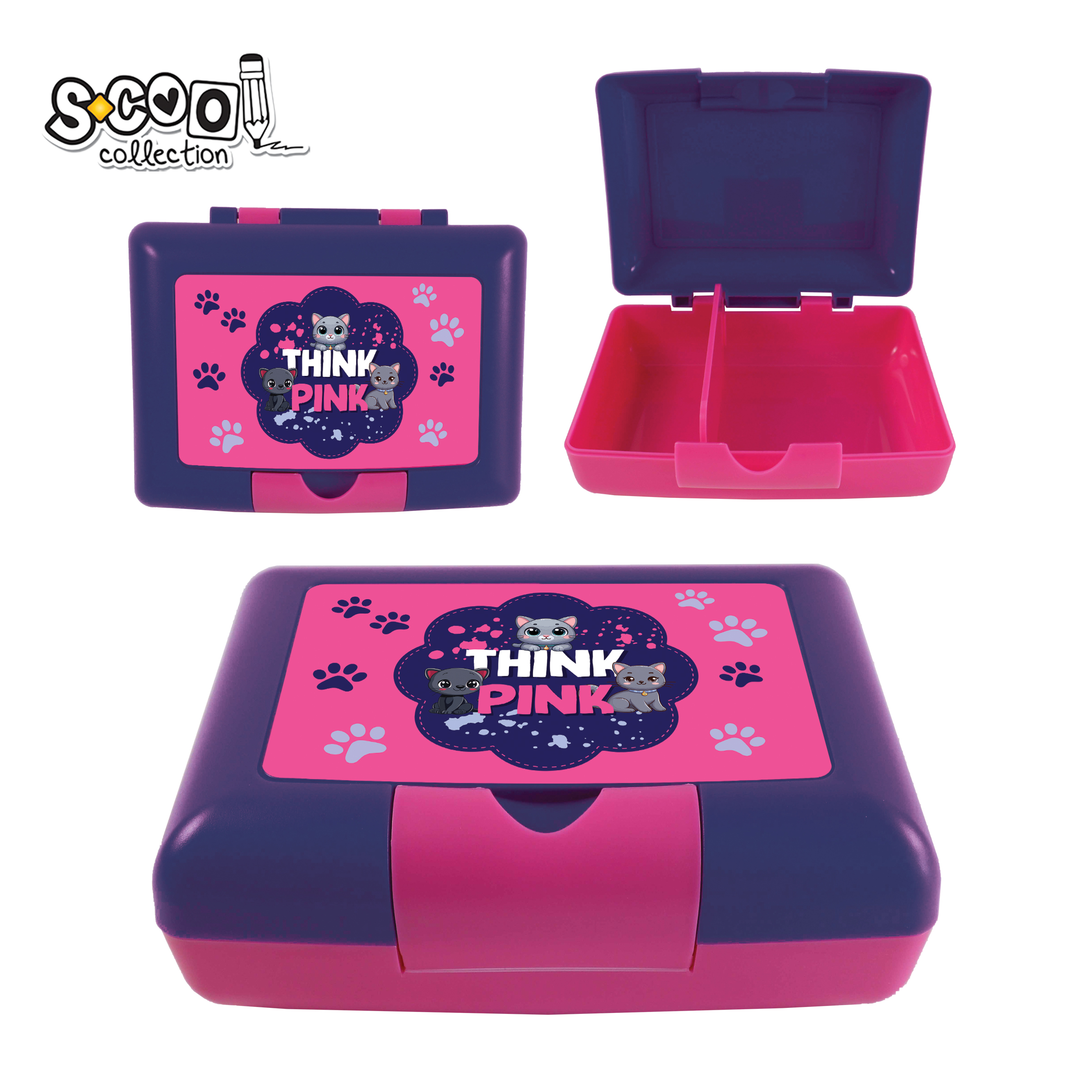 KUTIJA ZA UŽINU 17.5*13.6CM 900ML SC3407 - S-COOL | Školski pribor | NBK