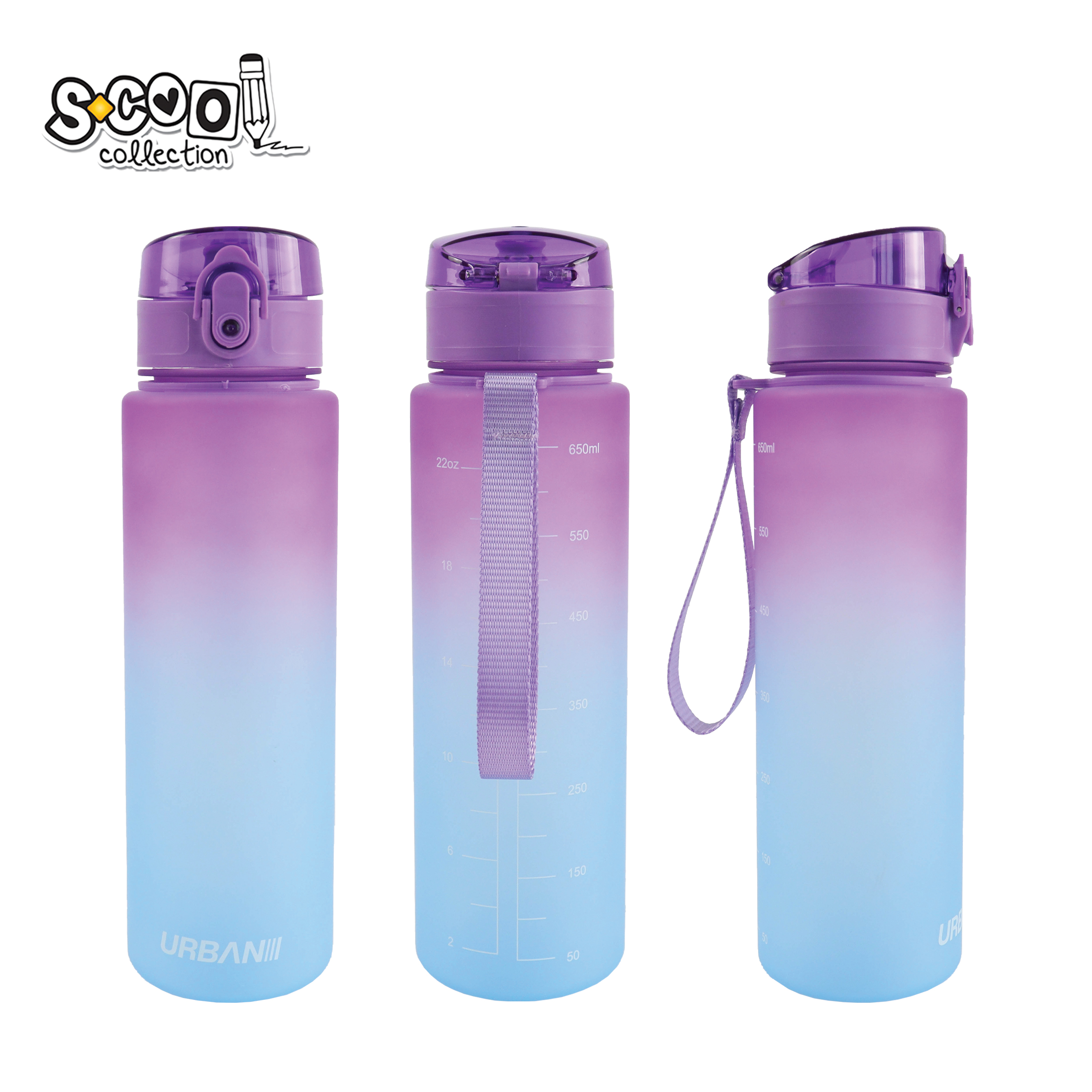 FLAŠICA ZA VODU URBAN 6.9*25.10CM 700ML SC3392 - S-COOL | Školski pribor | NBK