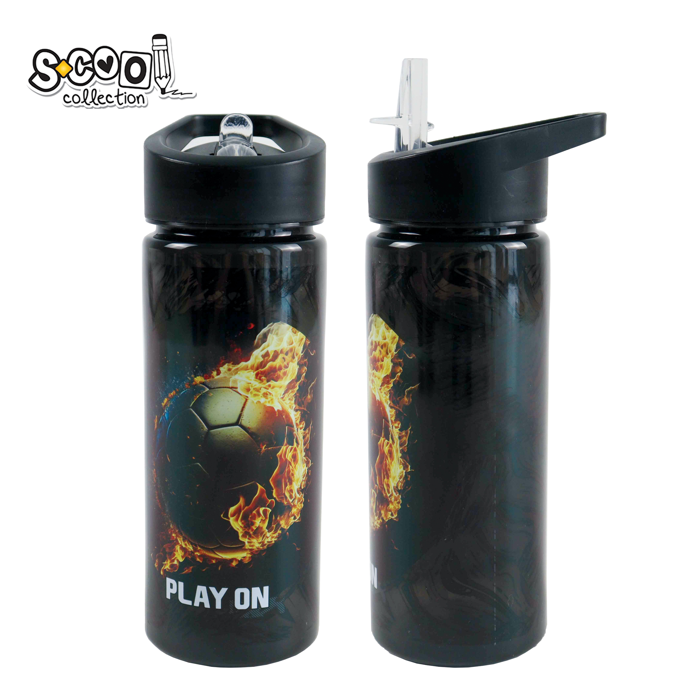 FLAŠICA ZA VODU PVC 6.6/8.5*23CM 600ML  SC3404 - S-COOL | Školski pribor | NBK