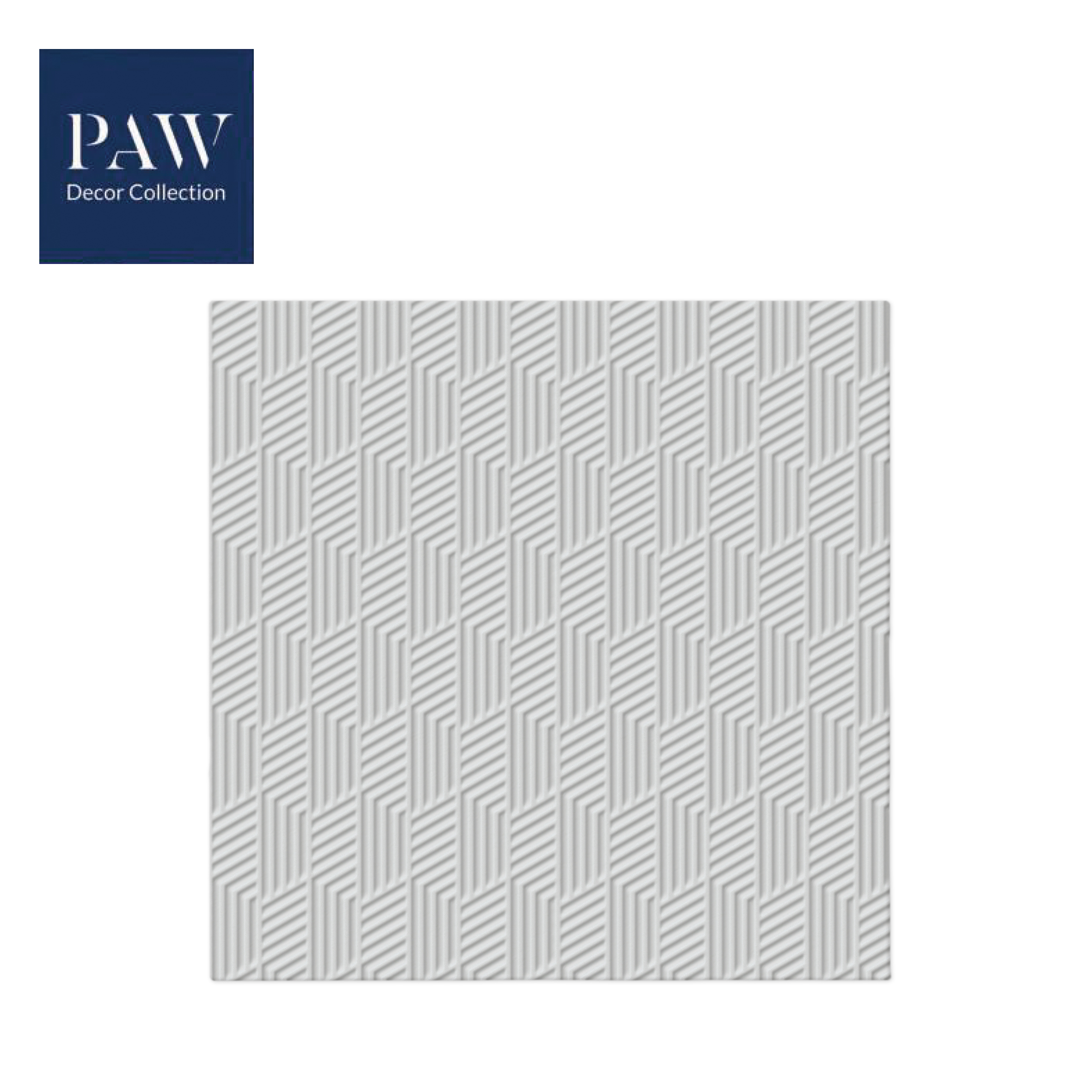 SALVETE PAW LUX  INSPIRATION TEXTURE SILVER 33X33 1/20 PAKOVANJE 1/12 - PAW SP | Party, kraft, kreativni i dekorativni program | NBK