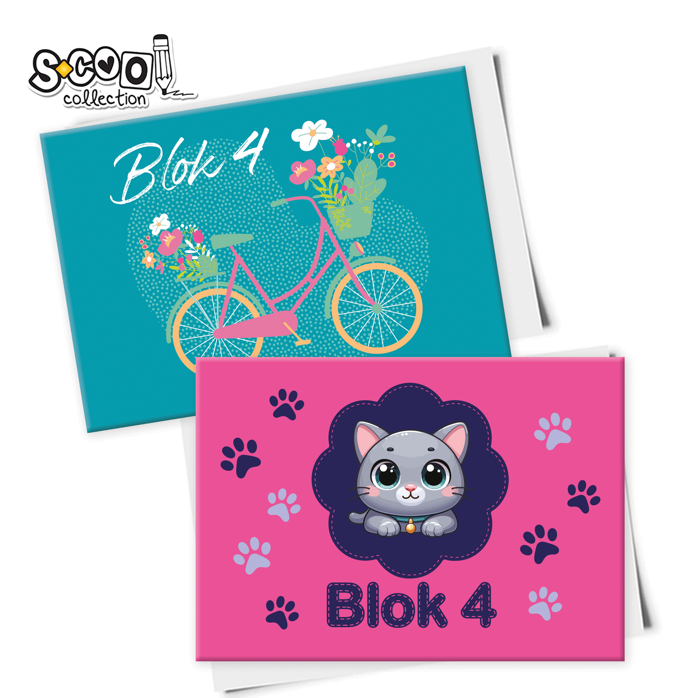 BLOK ZA CRTANJE BR.4 ŽENSKI MOTIVI SC3532 - S-COOL | Školski pribor | NBK