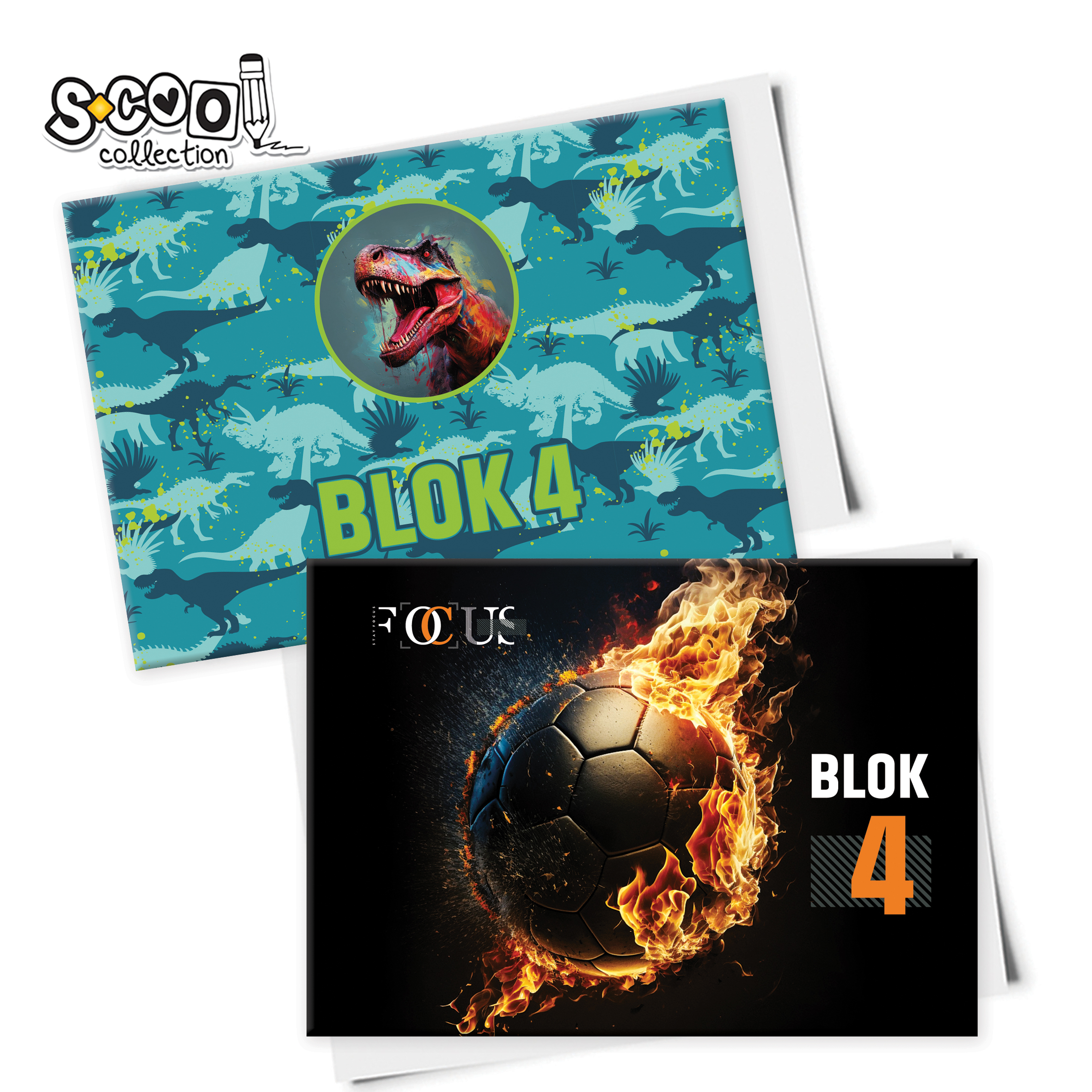BLOK ZA CRTANJE BR.4 MUŠKI MOTIVI SC3533 - S-COOL | Školski pribor | NBK