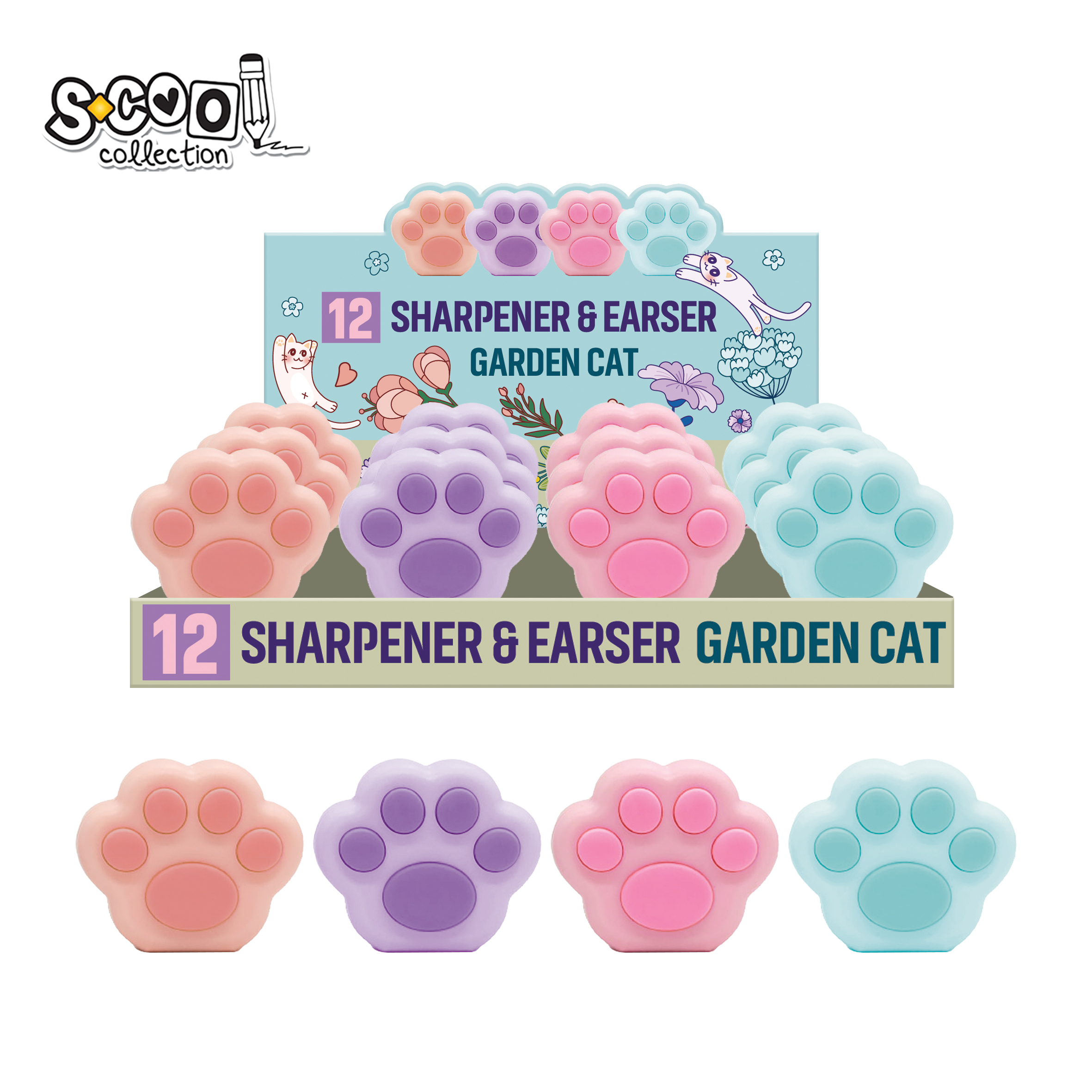 REZAC GUMICA DUPLI GARDEN CAT 1/12 SC3512 - S-COOL | Školski pribor | NBK