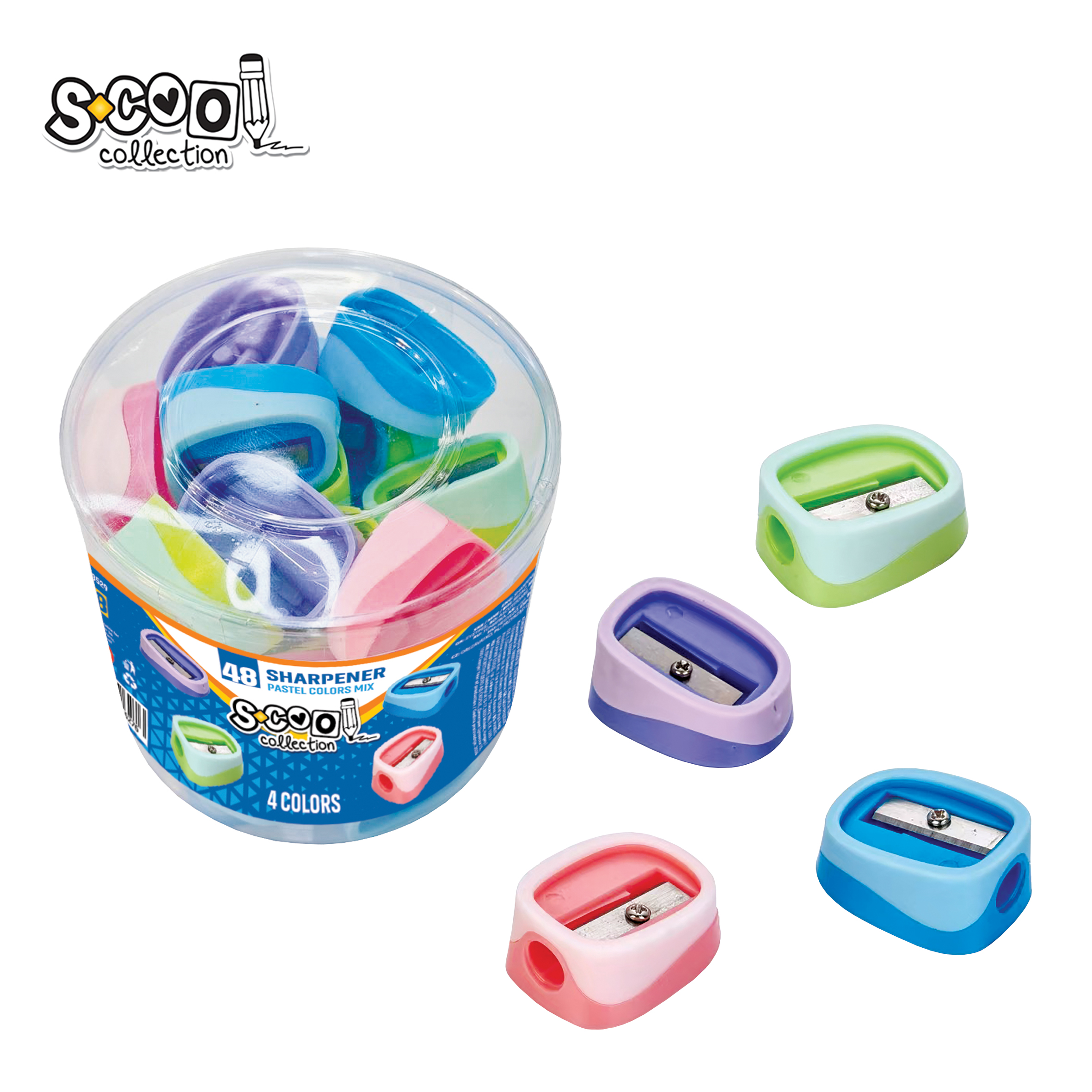 REZAC ONE HOLE 48PCS SC3529 - S-COOL | Školski pribor | NBK
