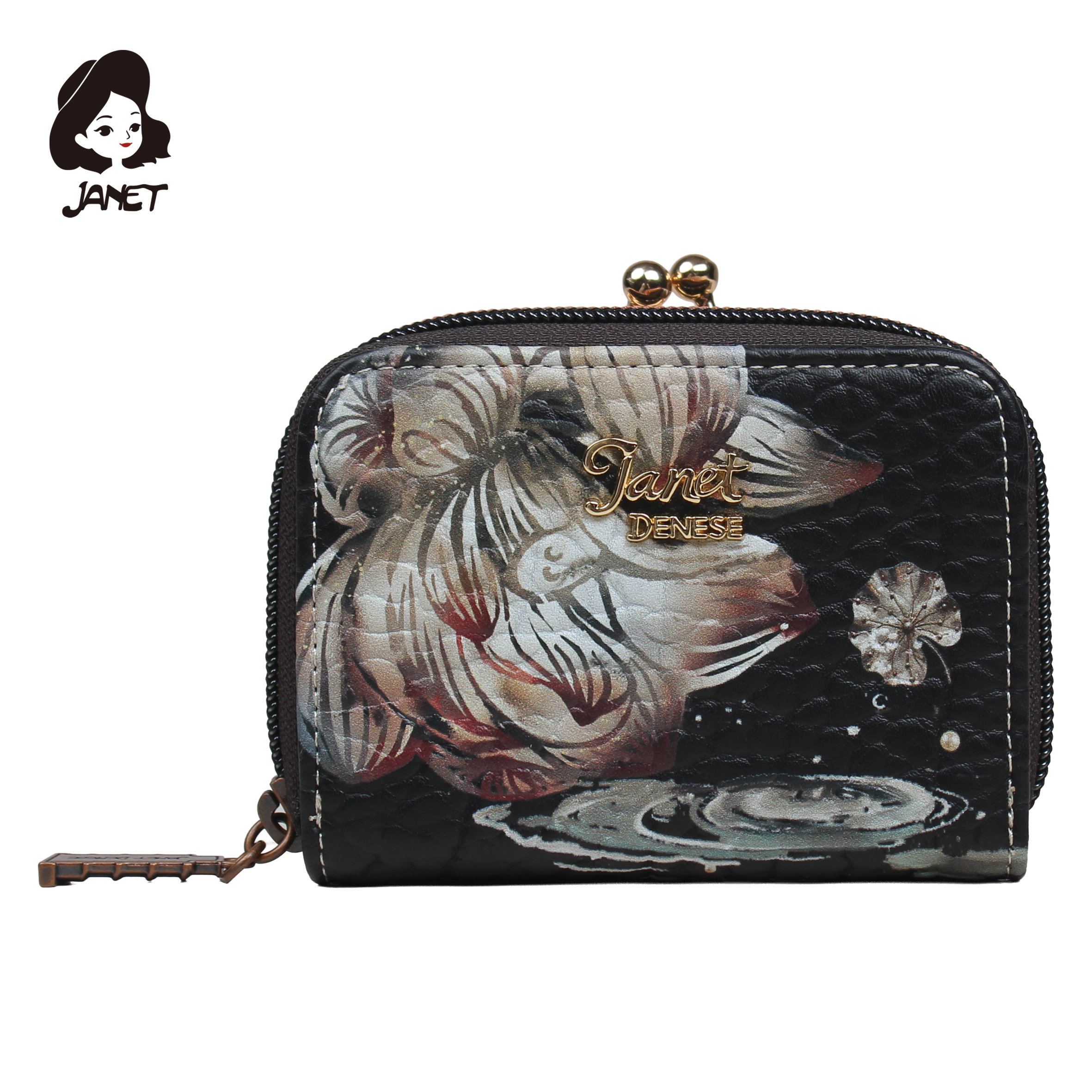 NOVČANIK DAMSKI THE LOTUS LOVER 11*4.5*8CM JW-022D - JANET | Putni program i poslovna galanterija | NBK
