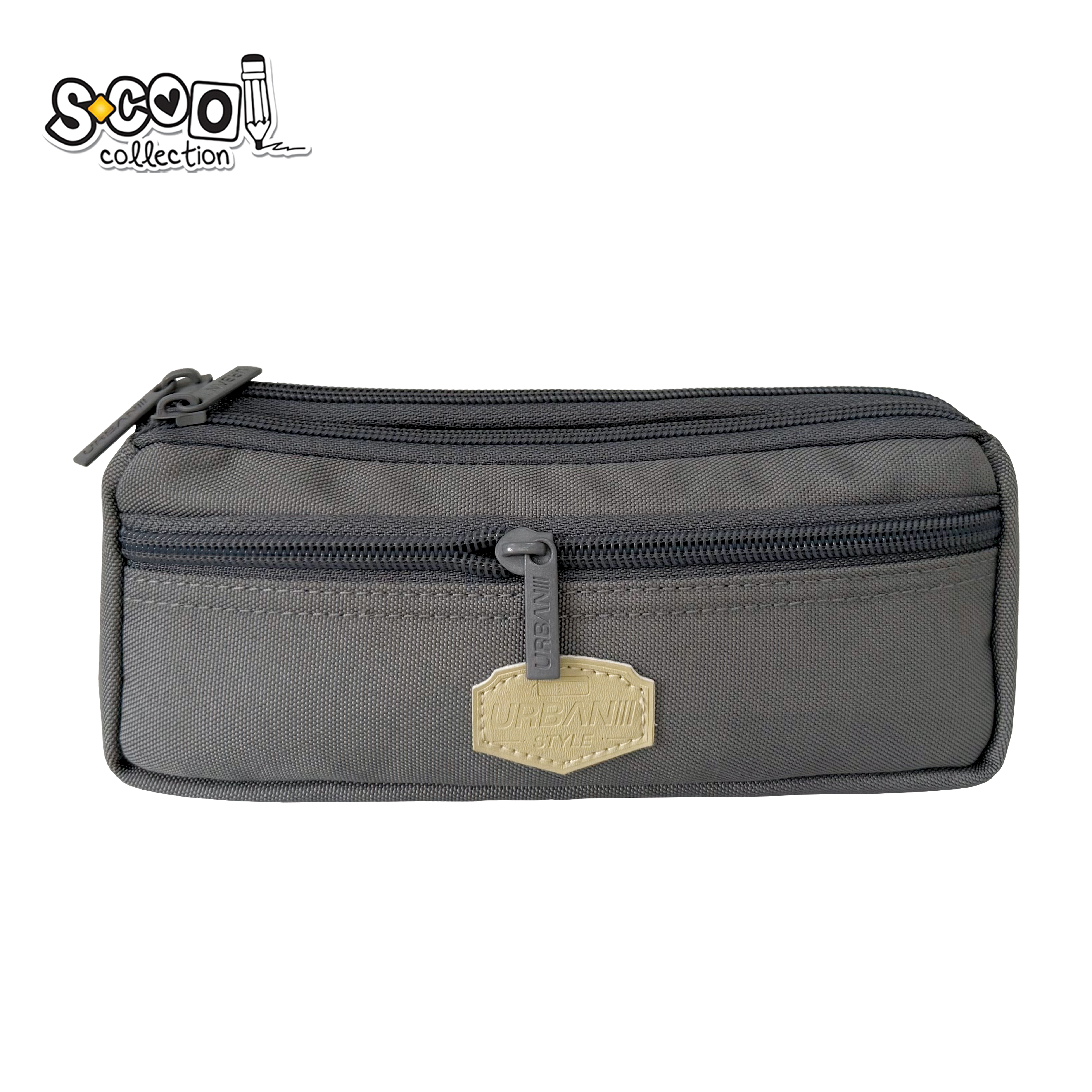 PERNICA URBAN 20.5*5.5*9.0CM GRAY SC3416 - S-COOL | Školski pribor | NBK