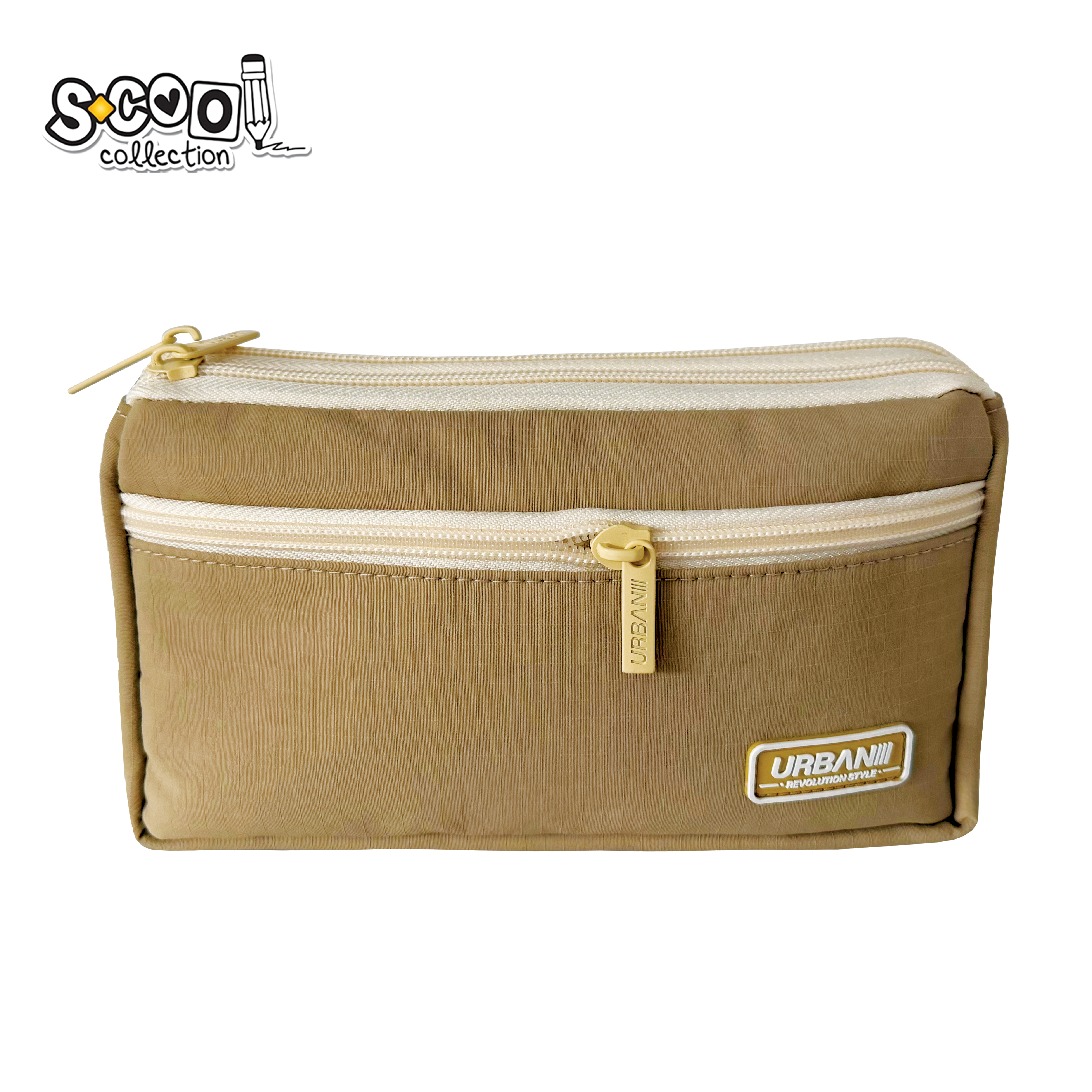 PERNICA URBAN 20*4.4*10.6CM LIGHT BROWN  SC3423 - S-COOL | Školski pribor | NBK