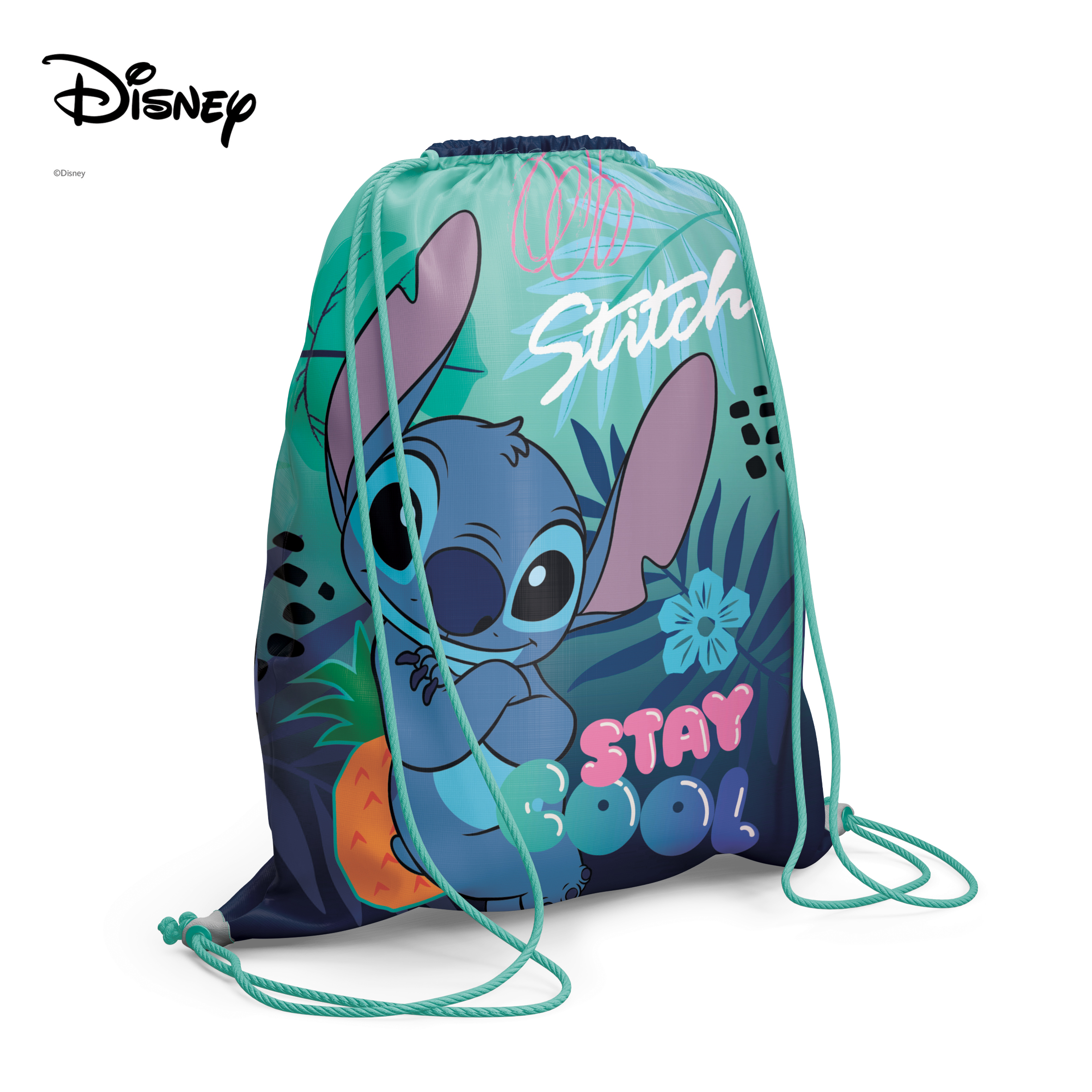 TORBA ZA PATIKE STITCH STAY COOL 34*40CM 86276 - STITCH | Školski pribor | NBK