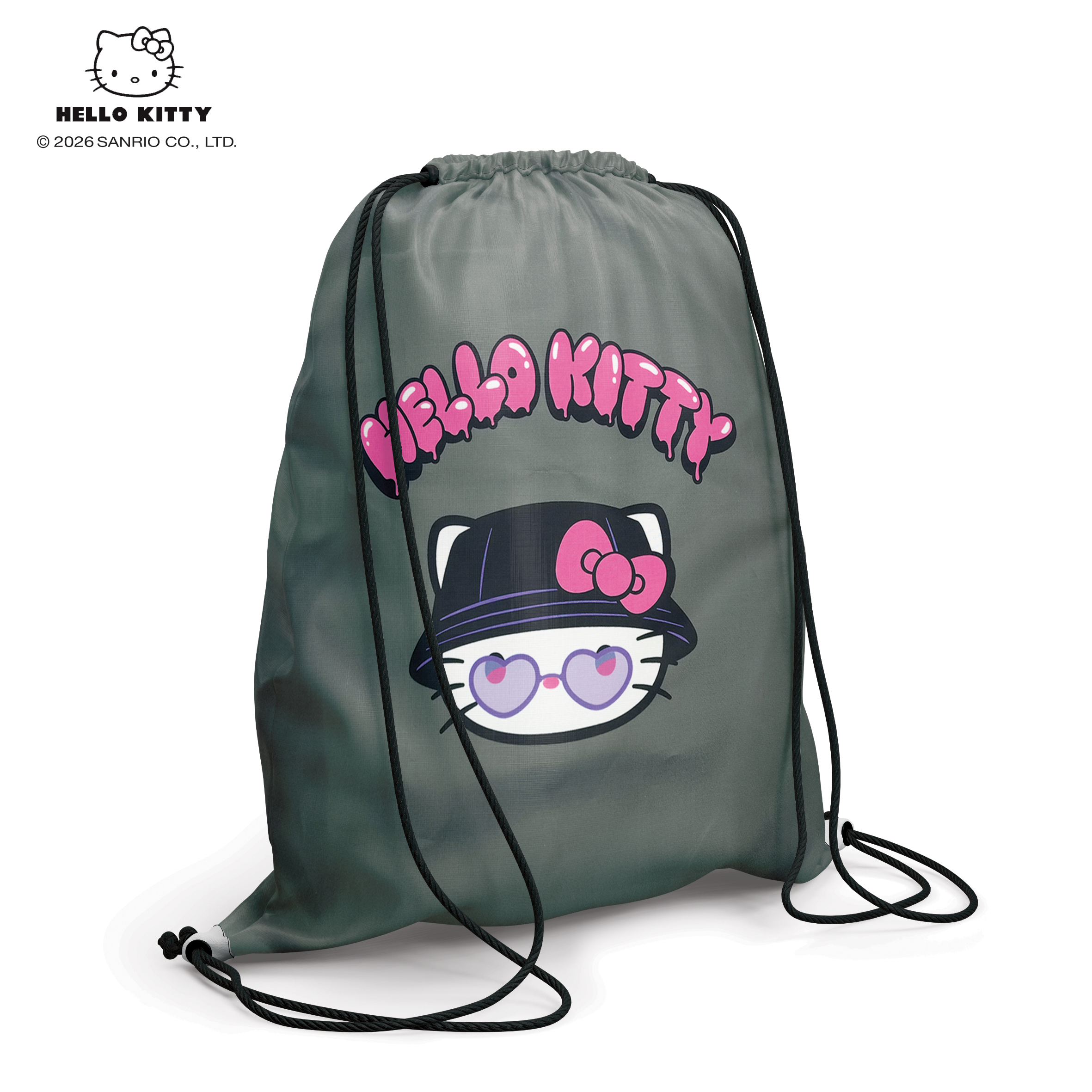 TORBA ZA PATIKE HELLO KITTY GREY 34*40CM 2787 | Školski pribor | NBK