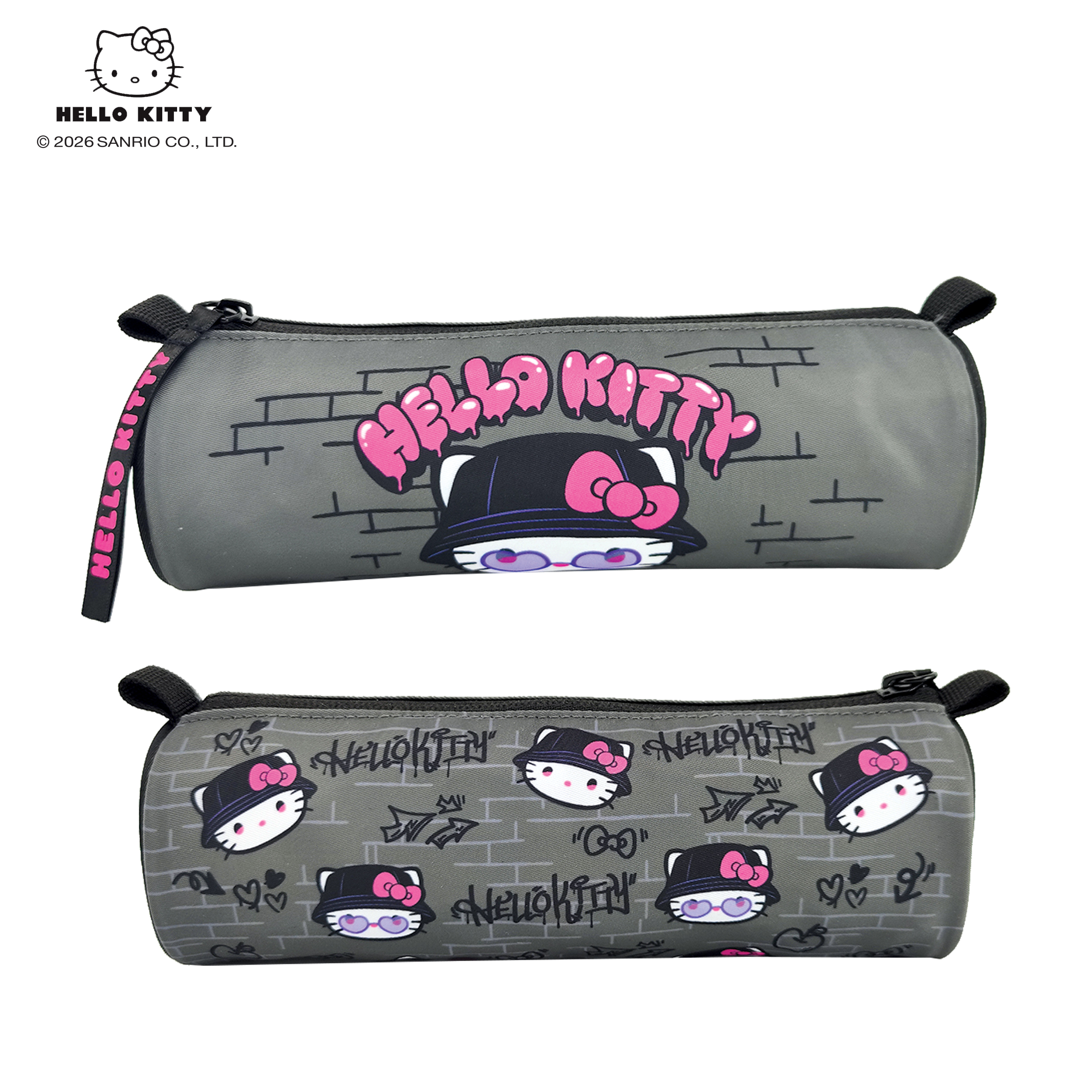 PERNICA OKRUGLA HELLO KITTY GREY 2794 | Školski pribor | NBK