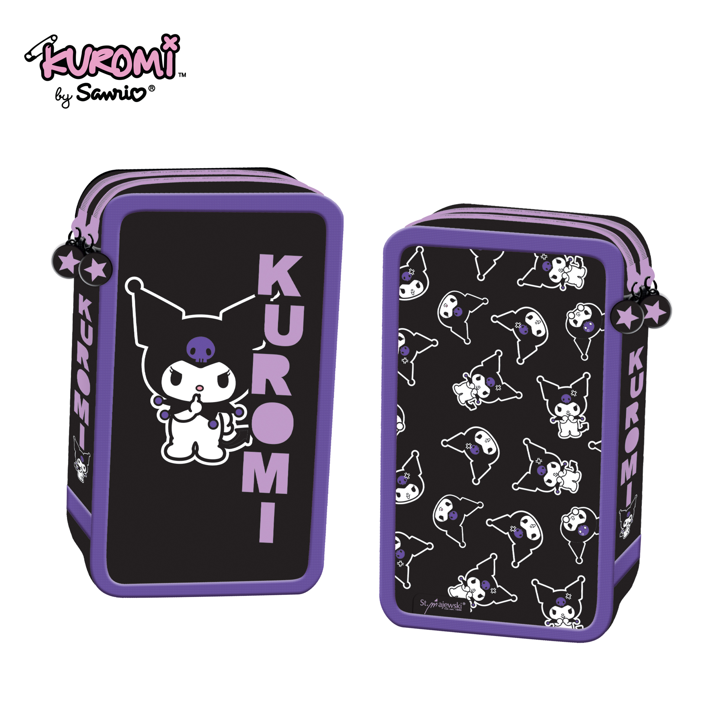 PERNICA TRODELNA SA PRIBOROM KUROMI BLACK 94226 | Školski pribor | NBK
