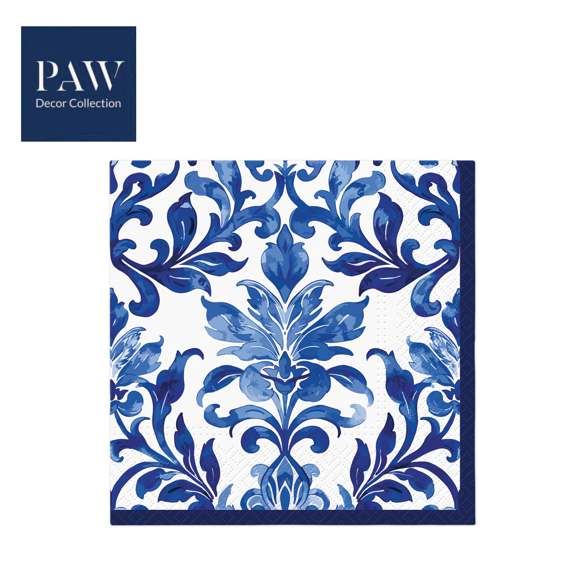 SALVETE PAW LUX INDIGO WEAVE 33X33 1/20 PAKOVANJE 1/12 - PAW SP | Party, kraft, kreativni i dekorativni program | NBK