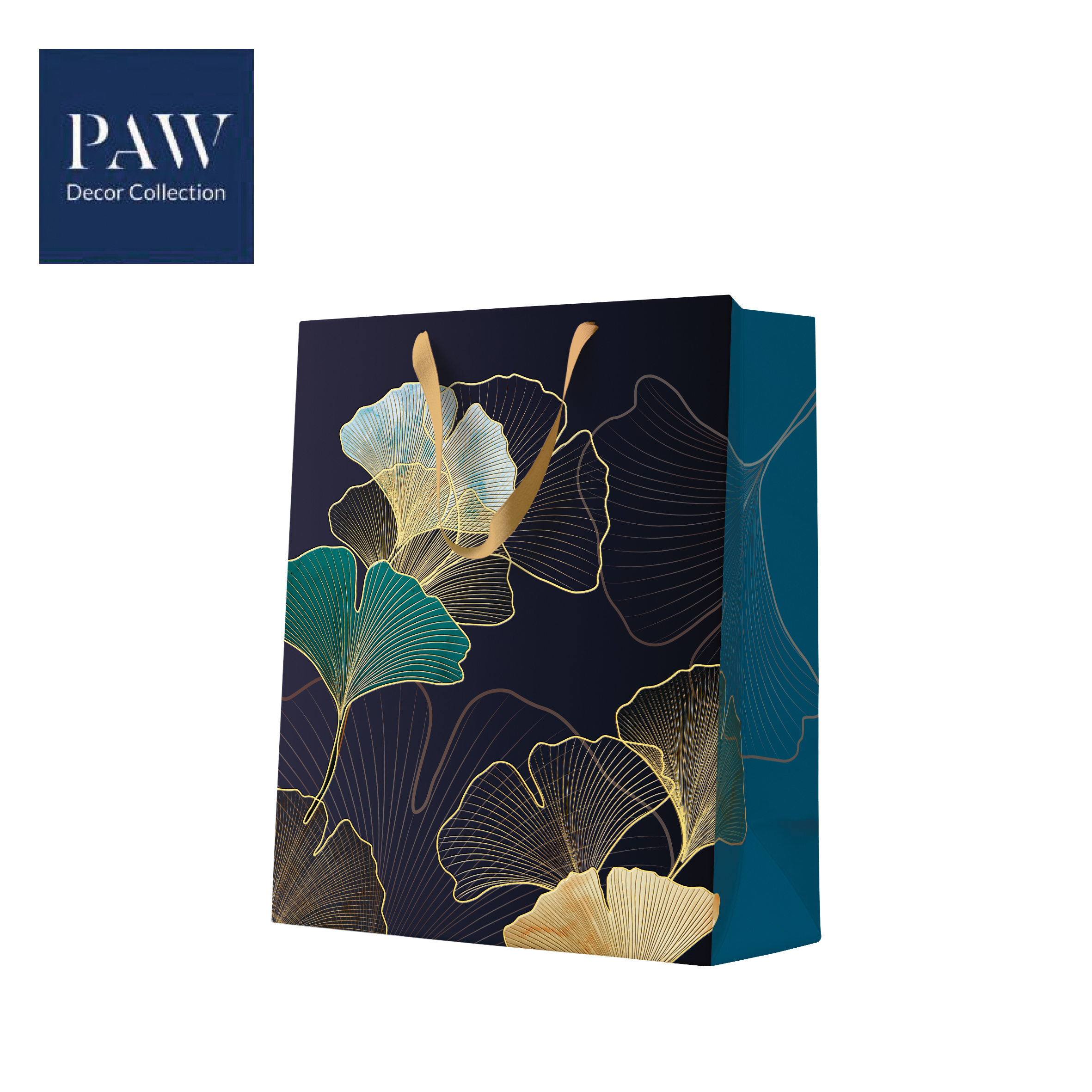 UKRASNA KESA VECA PAW PREMIUM STYLISH GINKO ACCENTS 26.5X33.5X13 - PAW SP | Gift i poklonski program | NBK
