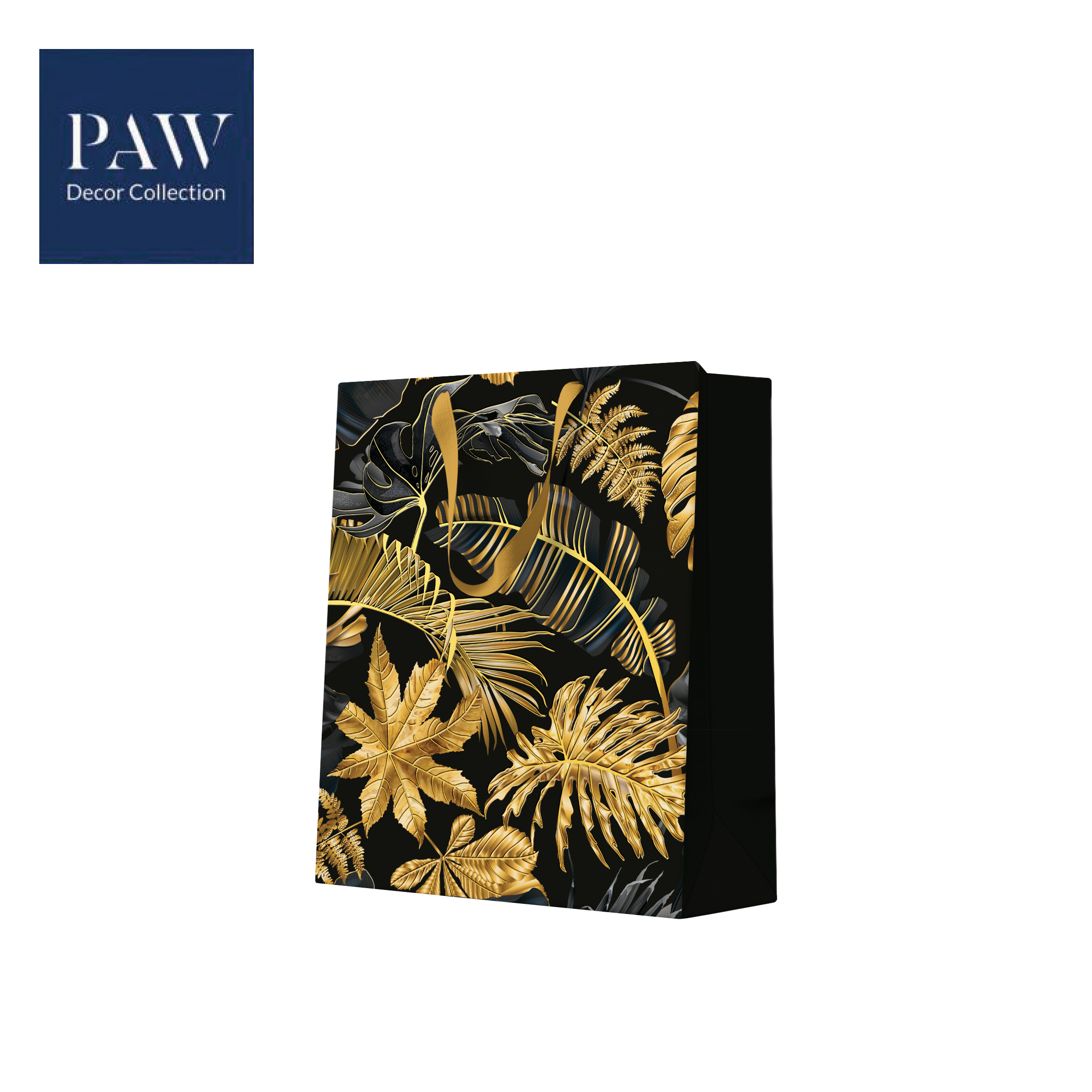 UKRASNA KESA SREDNJA PAW PREMIUM GOLD LEAVES 20X25X10 - PAW SP | Gift i poklonski program | NBK